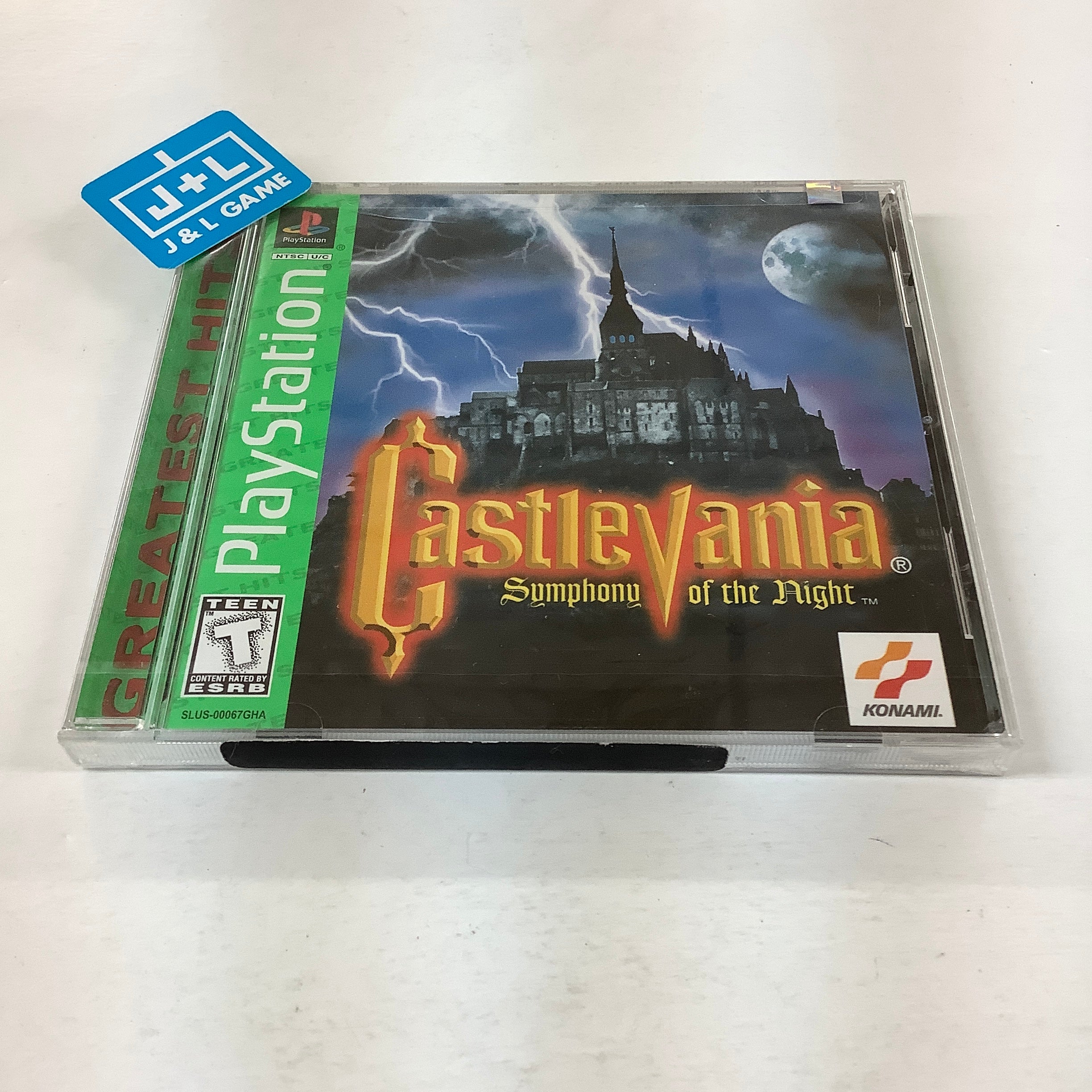 Castlevania Symphony of The Night Greatest hot Hits For Playstation 1