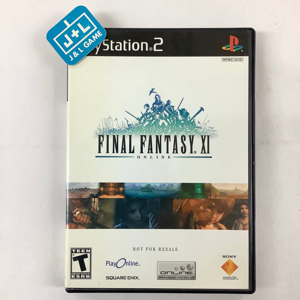 Final Fantasy XI - (PS2) PlayStation 2 [Pre-Owned] – J&L Video Games ...