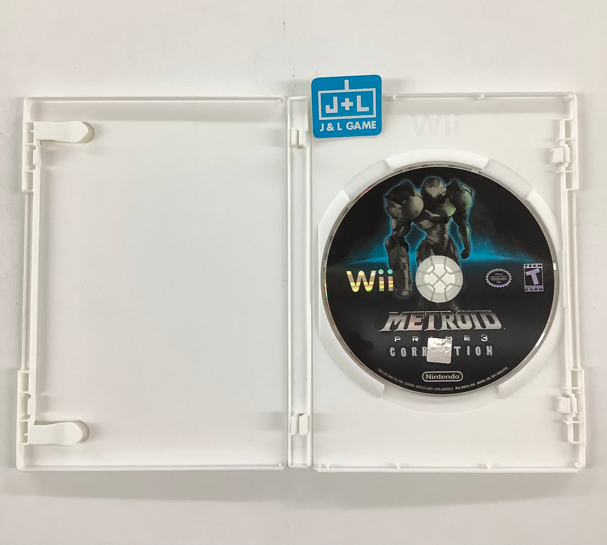 Metroid Prime 3: Corruption - Nintendo Wii [Pre-Owned] | J&L Game