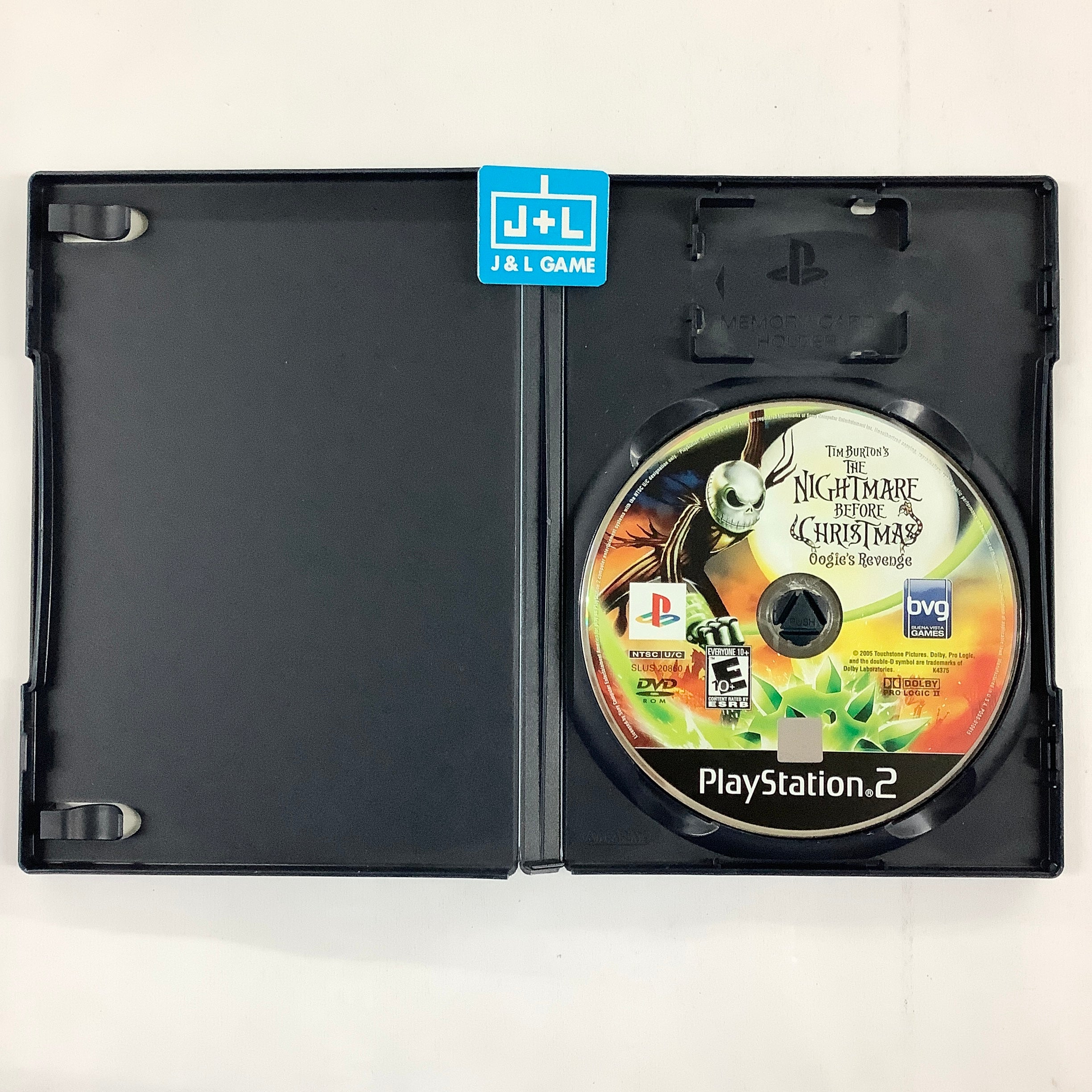 Tim Burton's The Nightmare Before Christmas Oogie's Revenge PS2 Playstation buy CIB