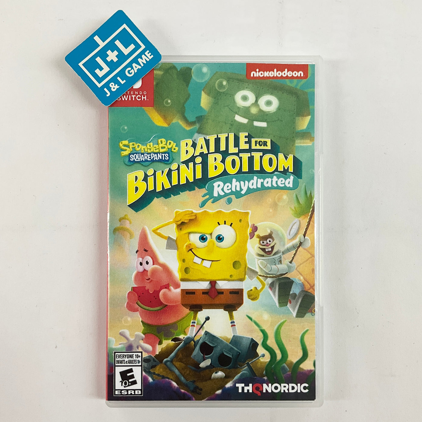Spongebob Squarepants: for Bottom J&L Bikini Game - | Battle Rehydrated - (NSW) N