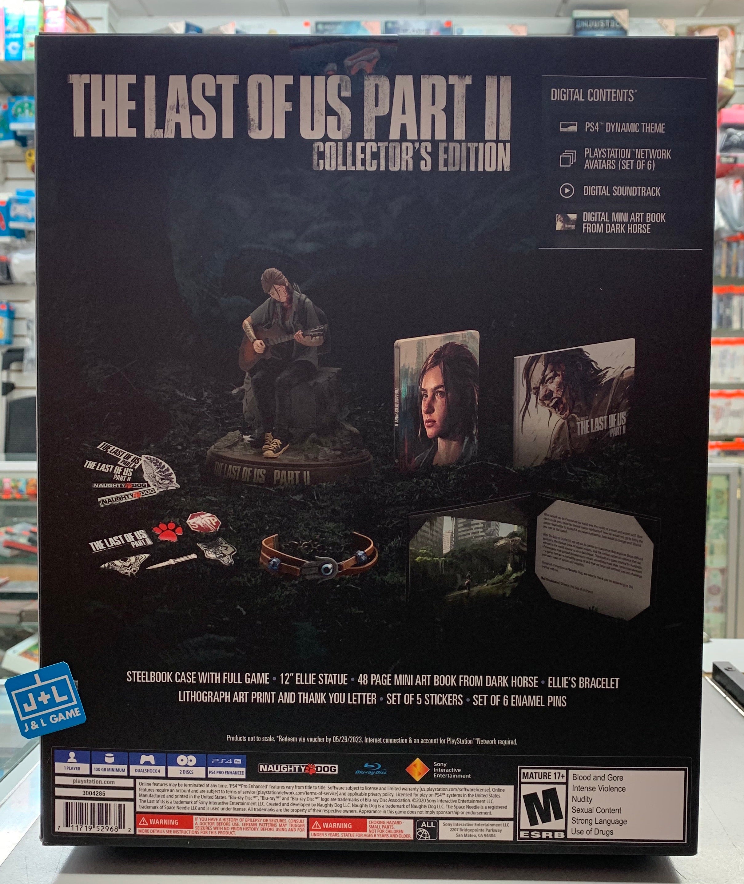 The Last of Us fashion Part 2 Collectors Edition New