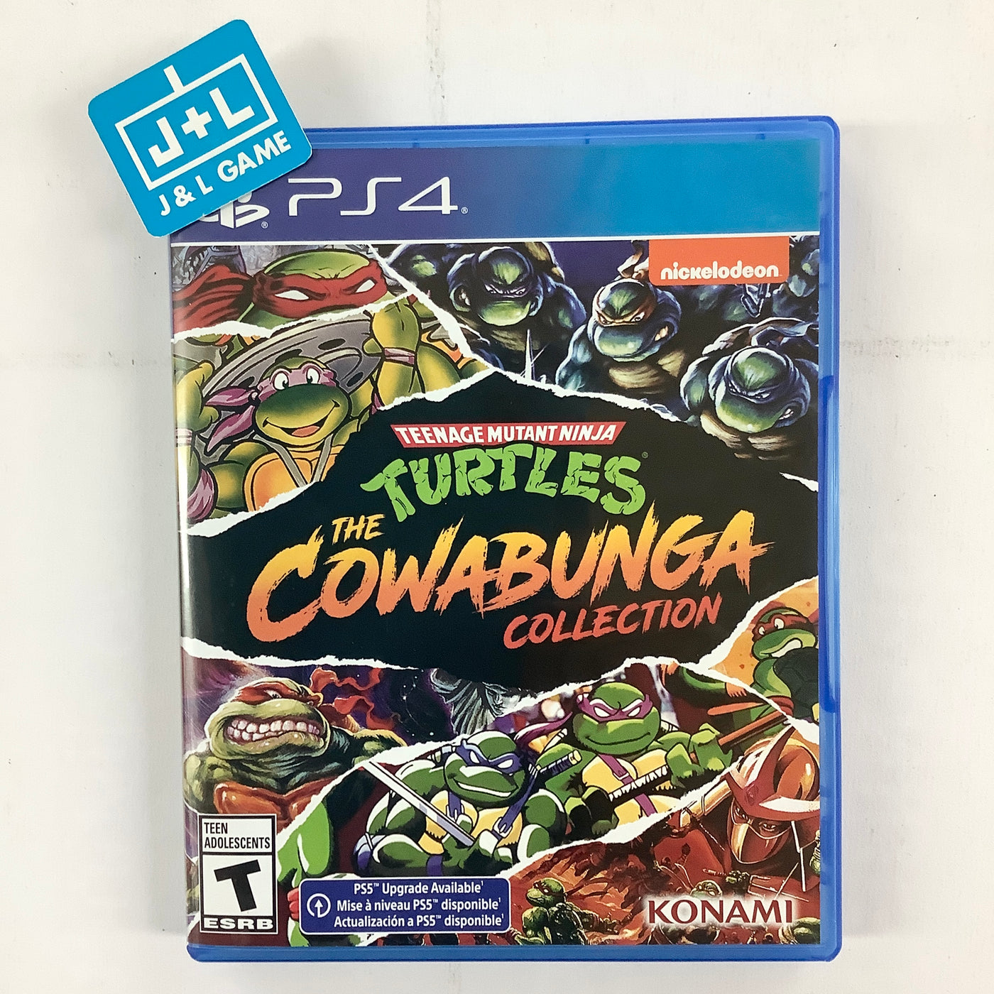 Teenage Mutant Ninja Turtles: PlaySta (PS4) Collection Cowabunga | Game J&L The 