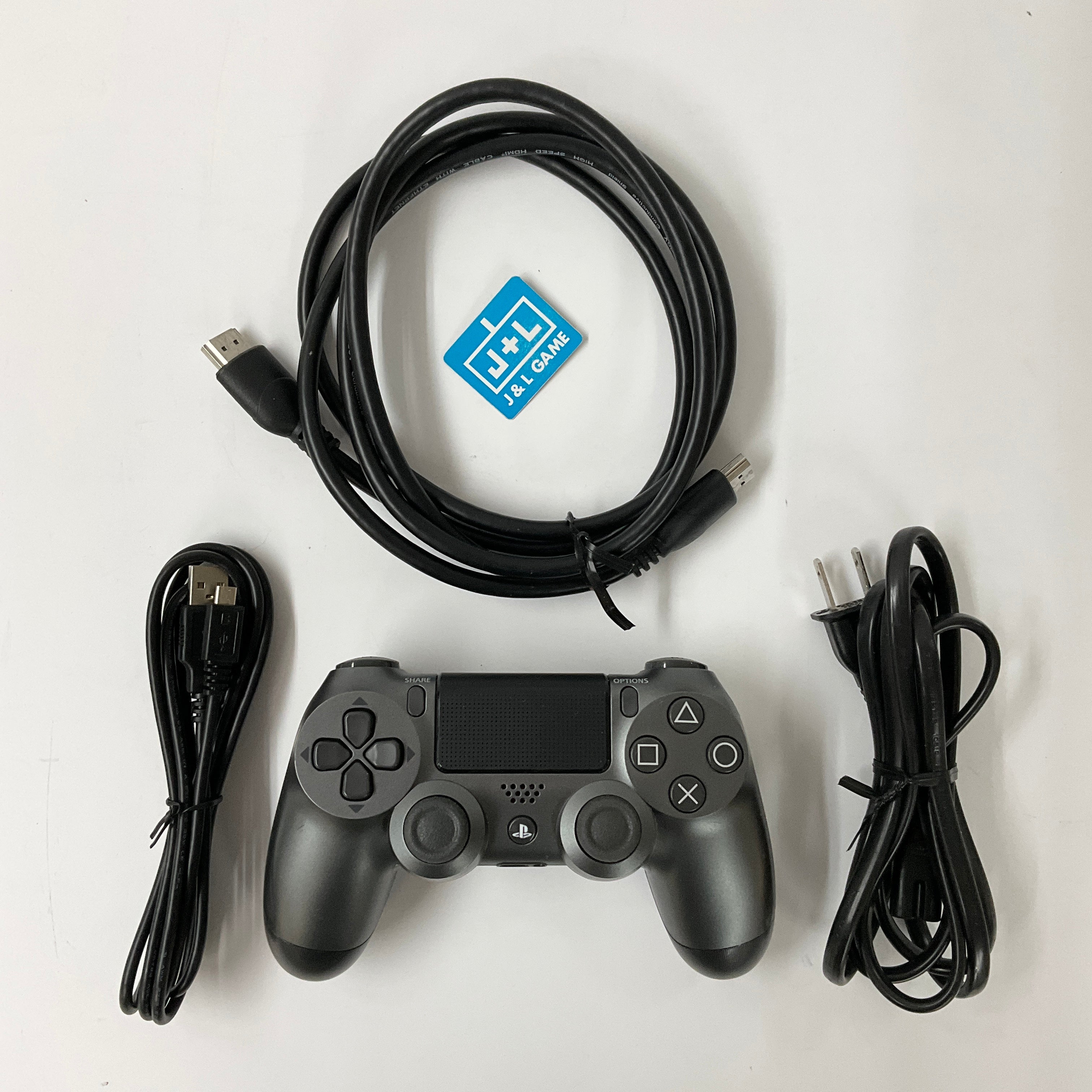 Ps4 slim 1tb with a ps4 controller online and the cables