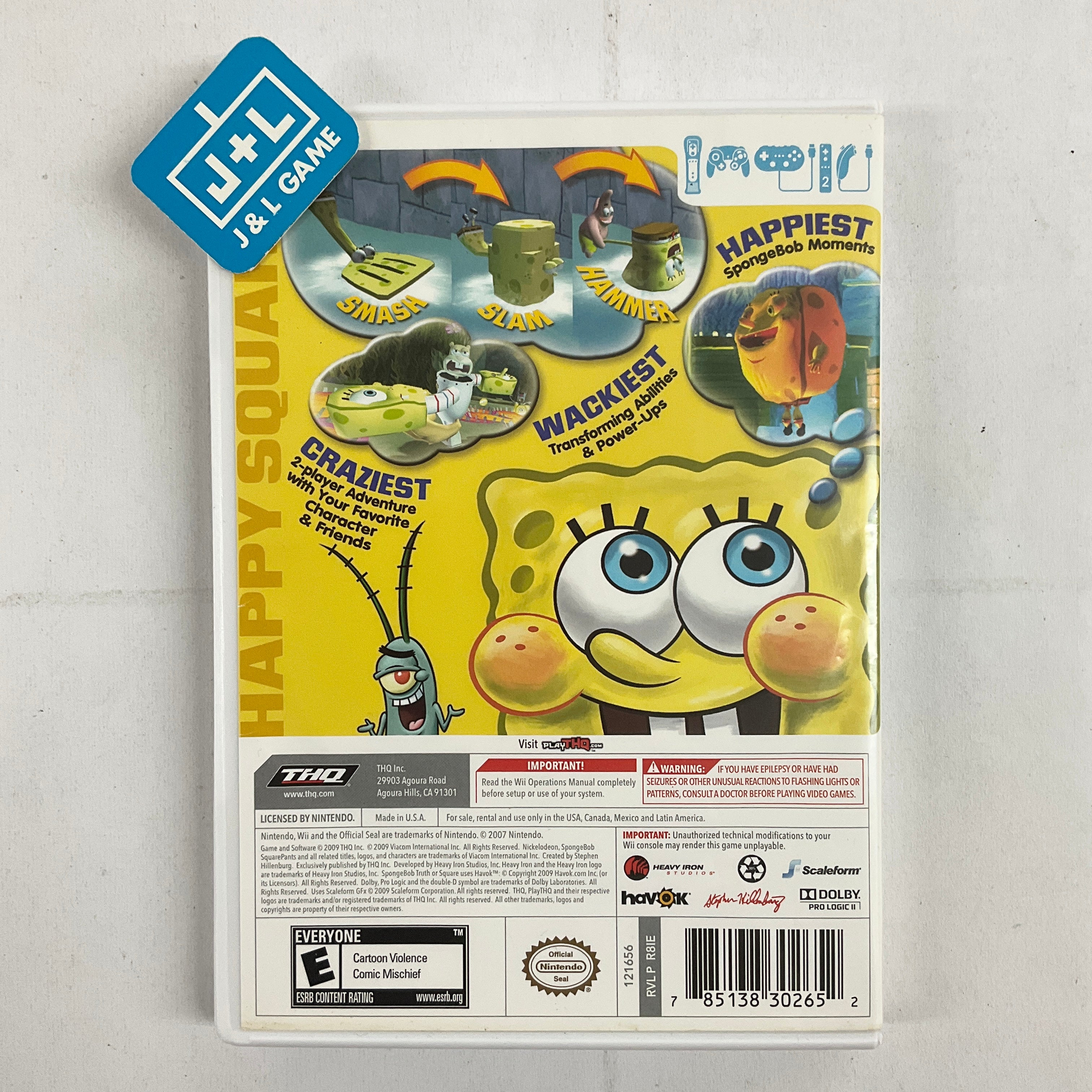 Wii spongebob best sale