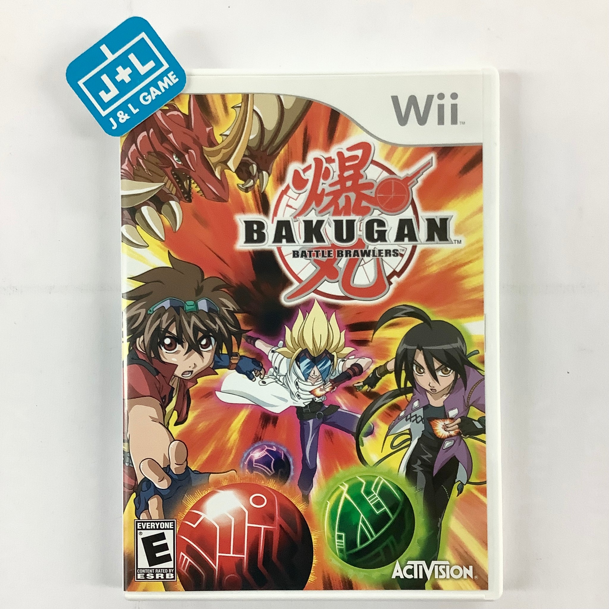 Bakugan Battle Brawlers - Nintendo Wii – J&L Video Games York City