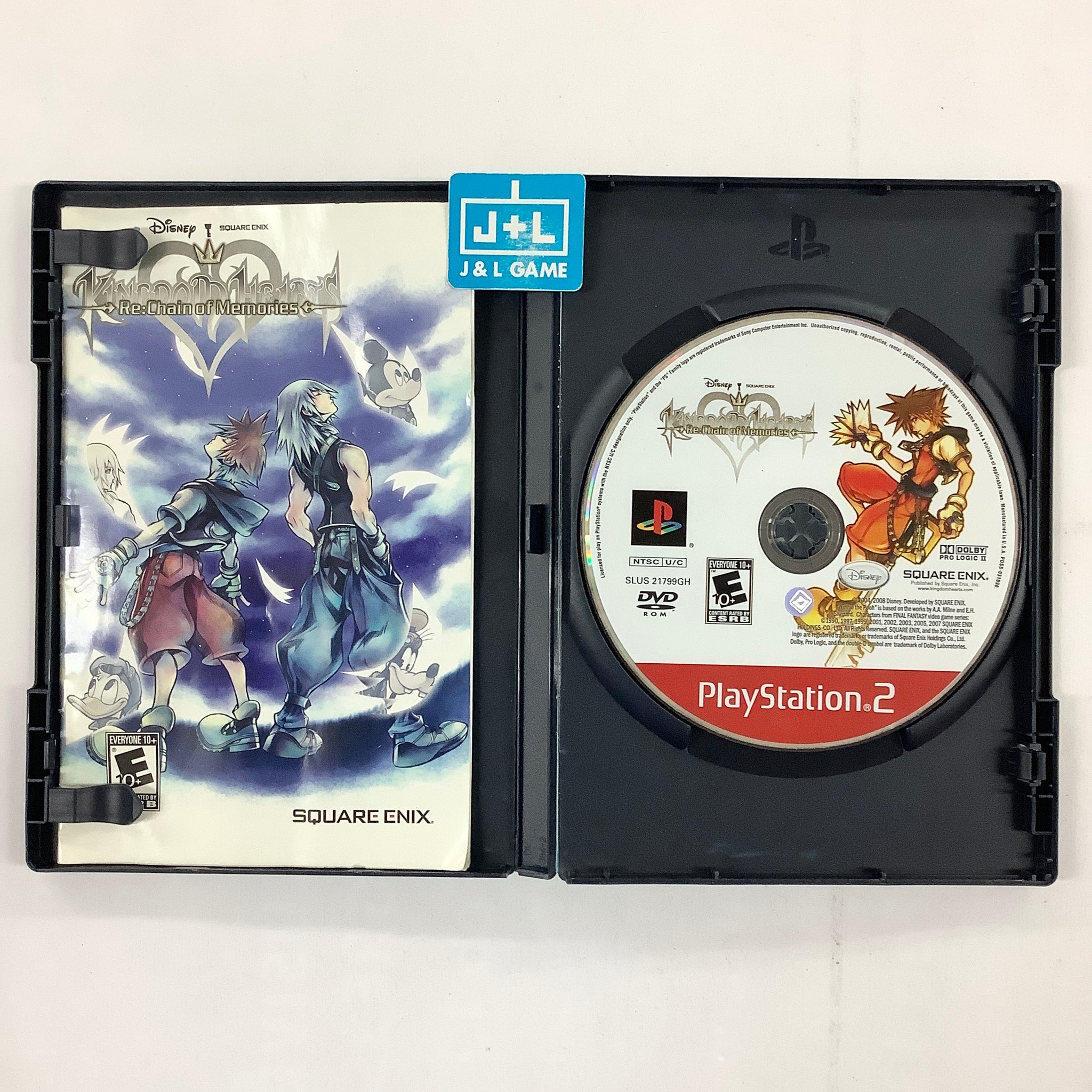 Kingdom Hearts Re:Chain of Memories (Greatest Hits) - (PS2) PlayStatio ...