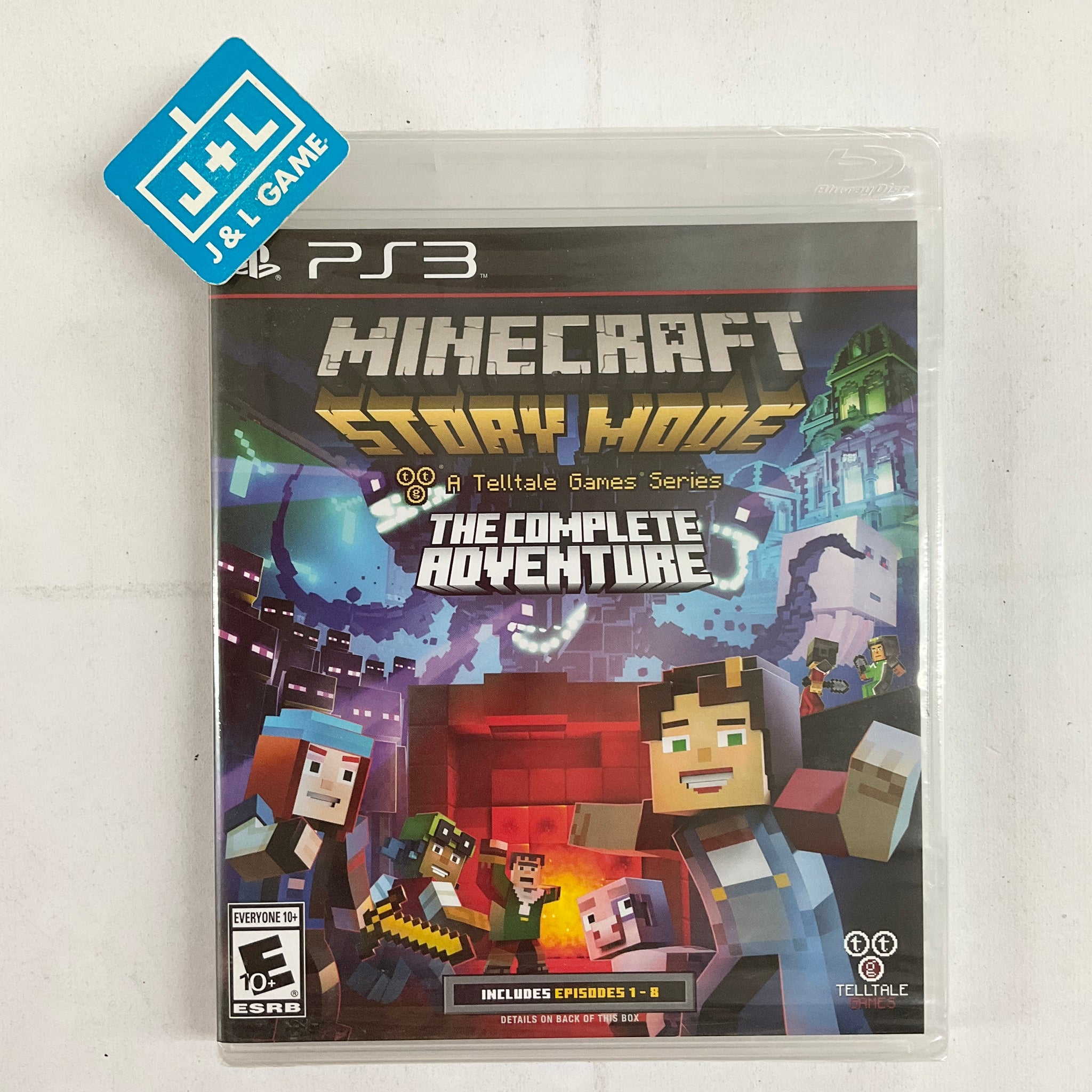 Minecraft Story Mode The Complete Adventure (Nintendo Switch) :  : PC & Video Games