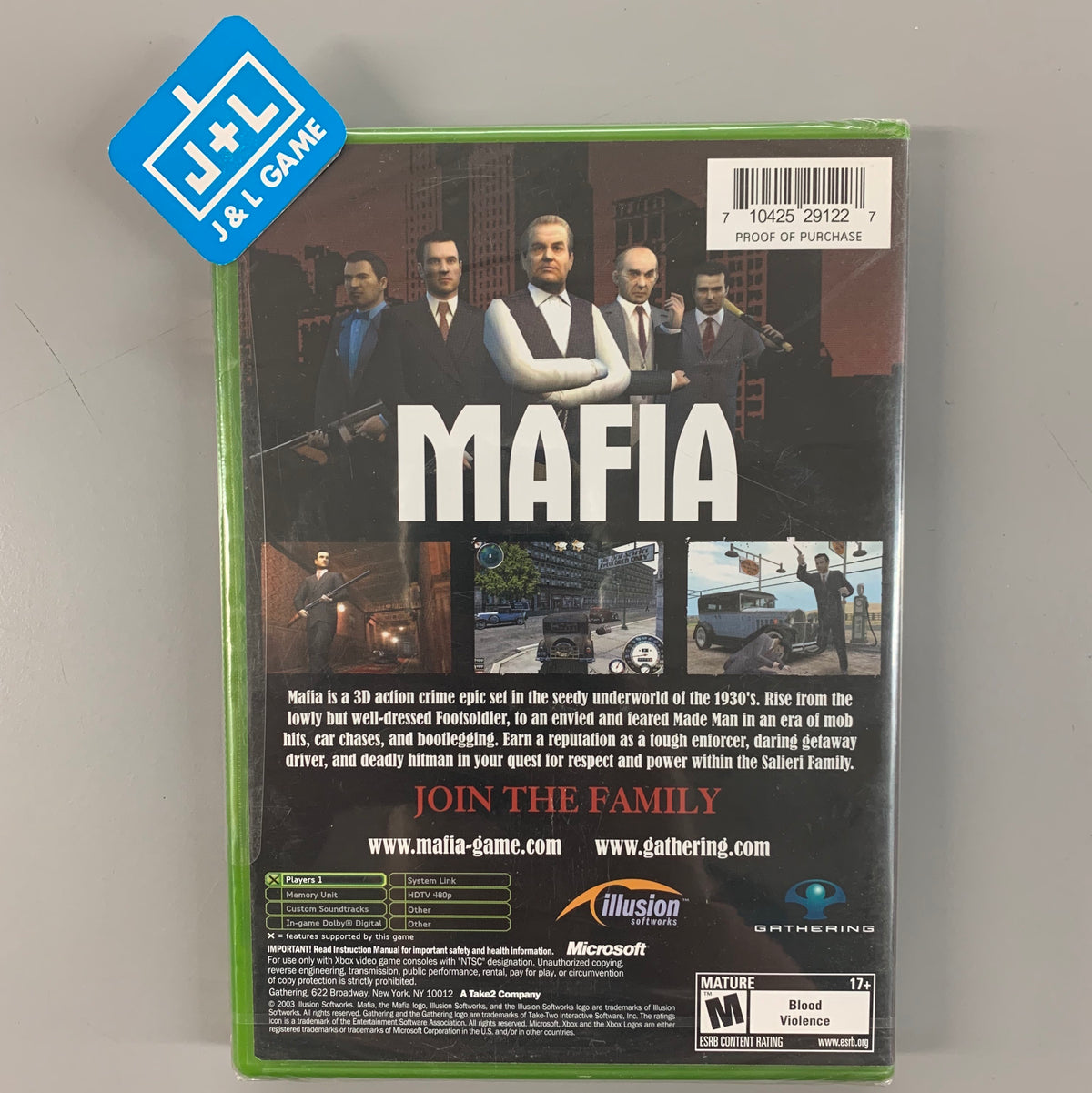 Mafia - Xbox | J&L Game