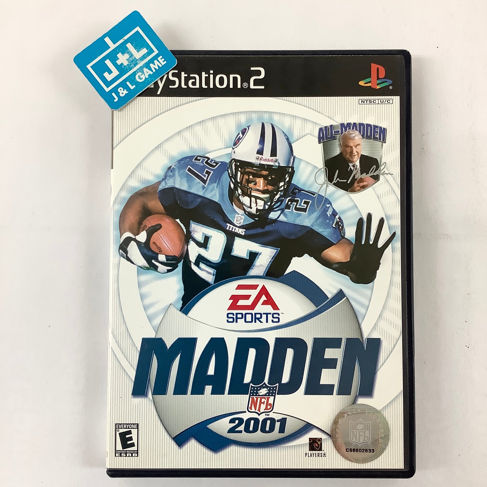 Madden NFL 2001 - (PS2) PlayStation 2 [Pre-Owned] – J&L Video