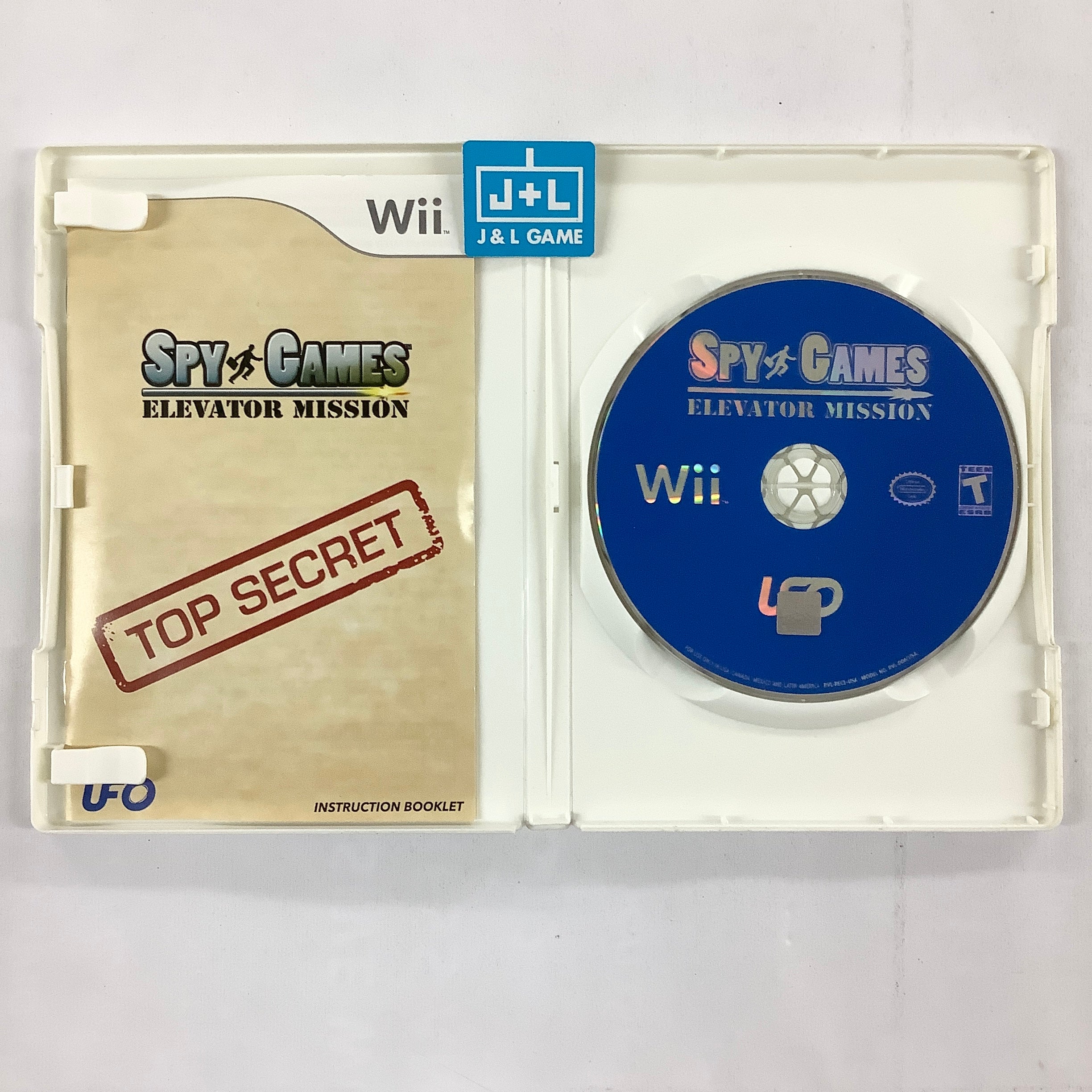 Spy Games: Elevator Mission - Nintendo Wii [Pre-Owned] Video Games Tommo   