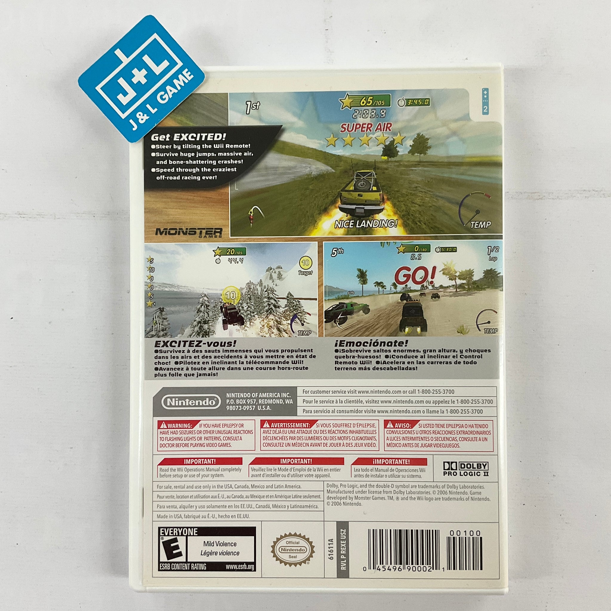 Excite Truck - Nintendo Wii [Pre-Owned] – J&L Video Games New York City