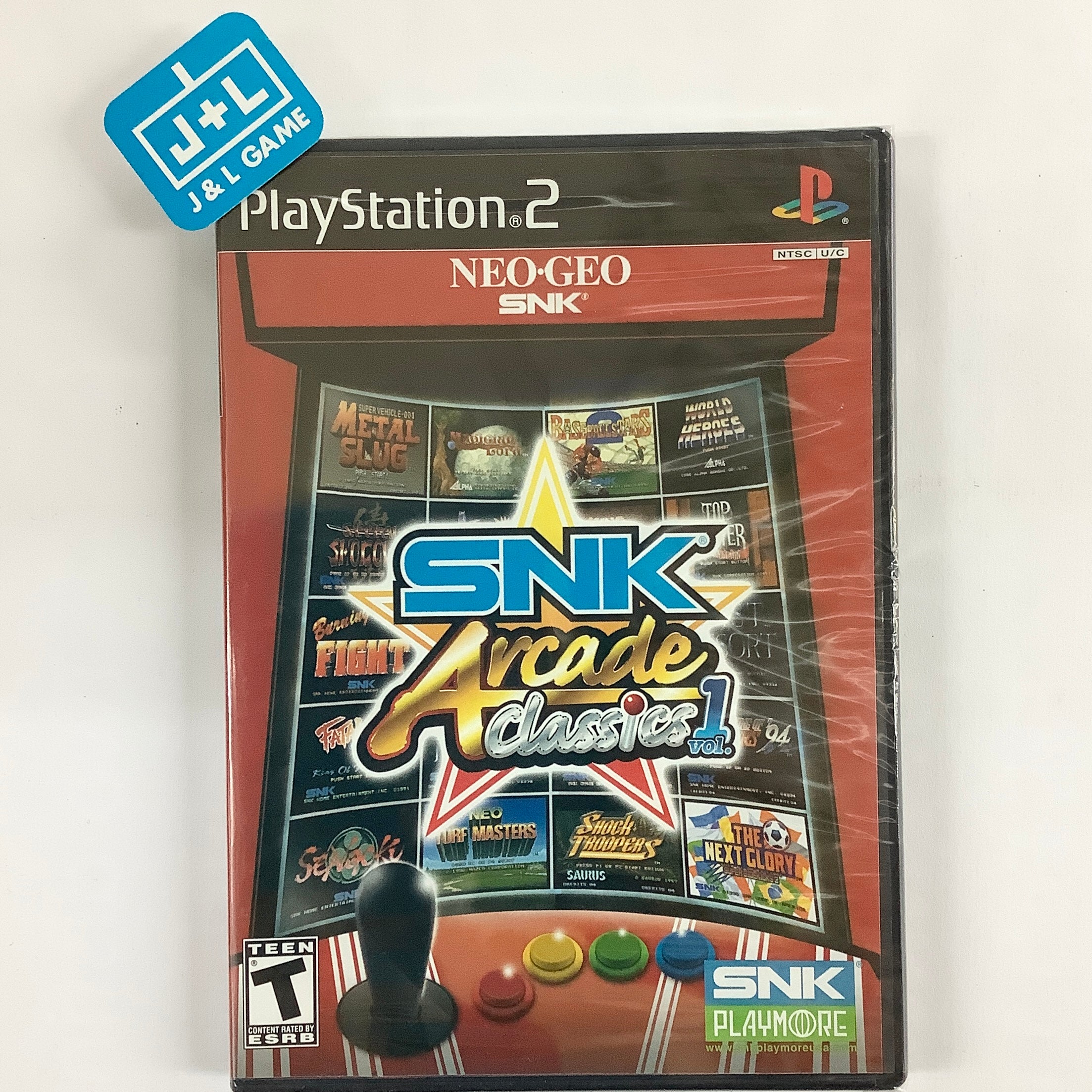 SNK Arcade Classics Vol. 1 - (PS2) PlayStation 2