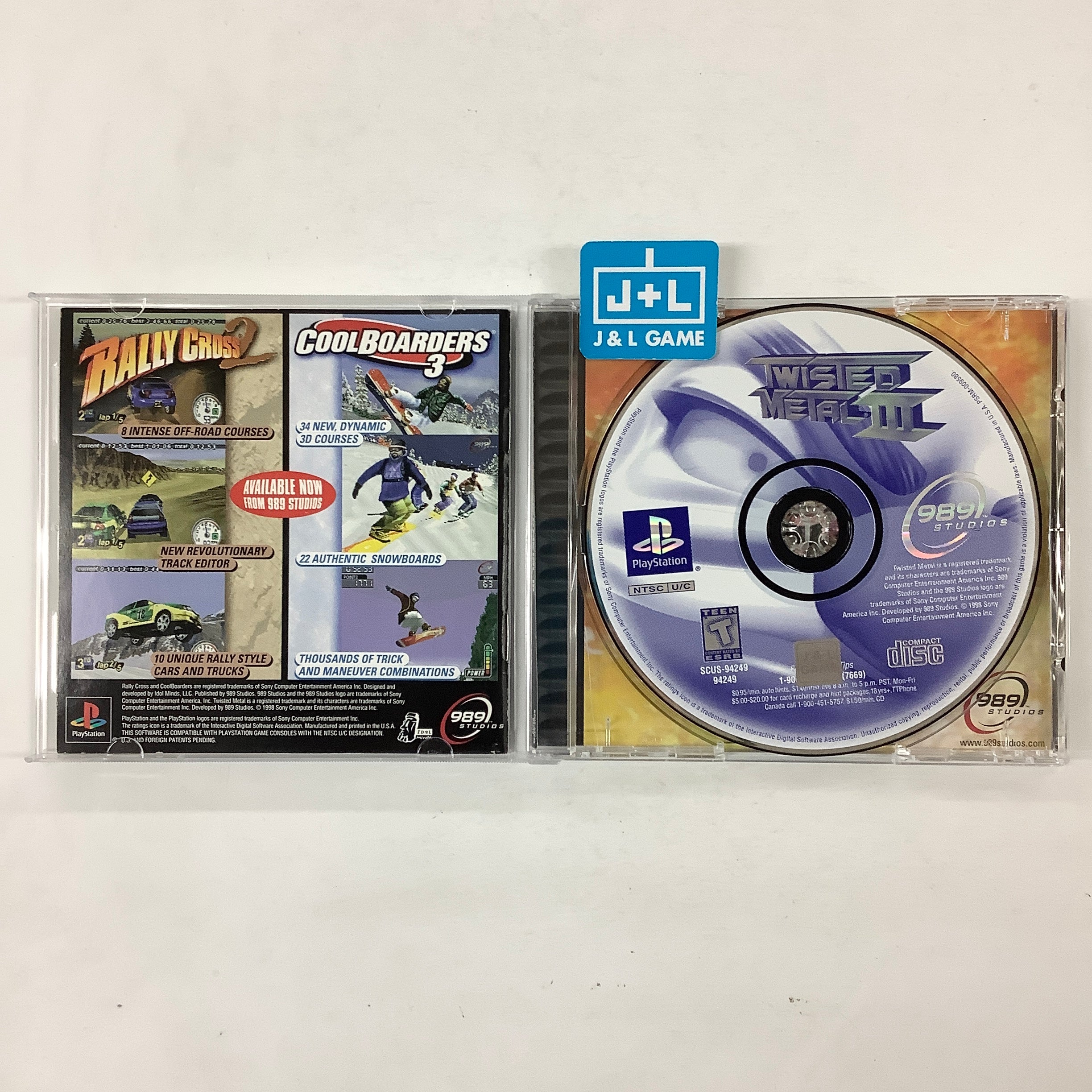 Twisted Metal III - (PS1) PlayStation 1 [Pre-Owned]