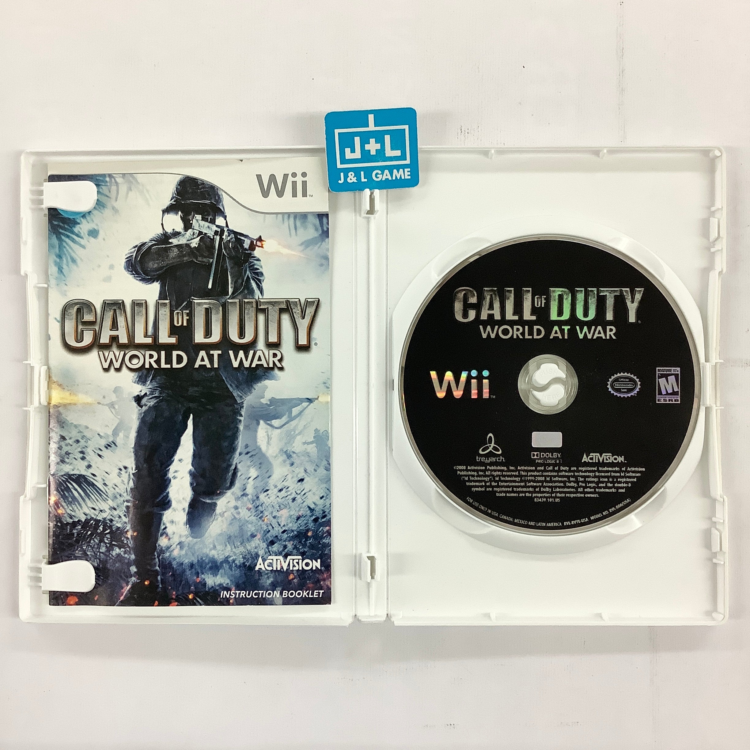 Call of duty world best sale at war nintendo wii