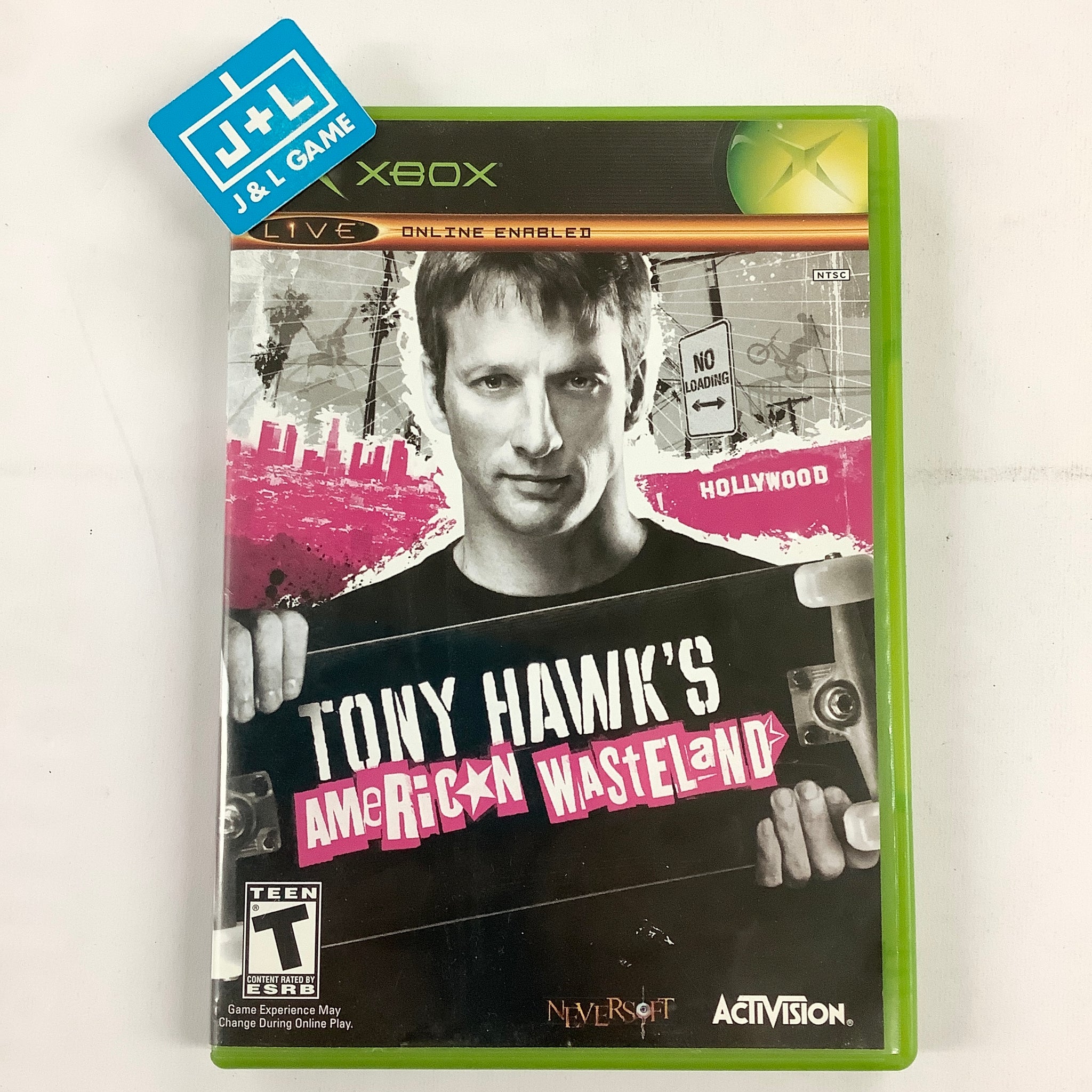 Tony Hawk's American Wasteland (Microsoft Xbox, 2005) Complete
