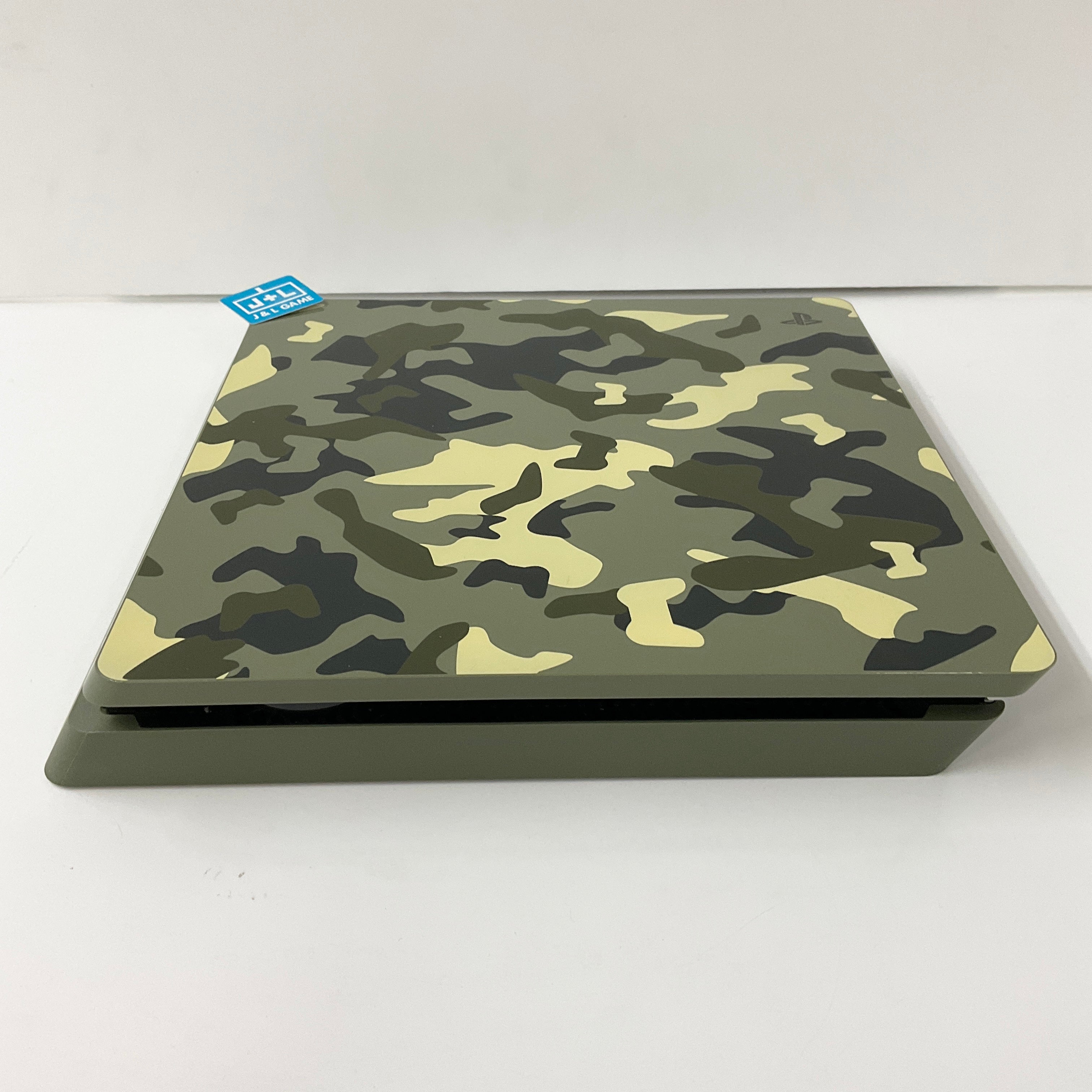 PlayStation 4 Slim Console store in Green Camouflage