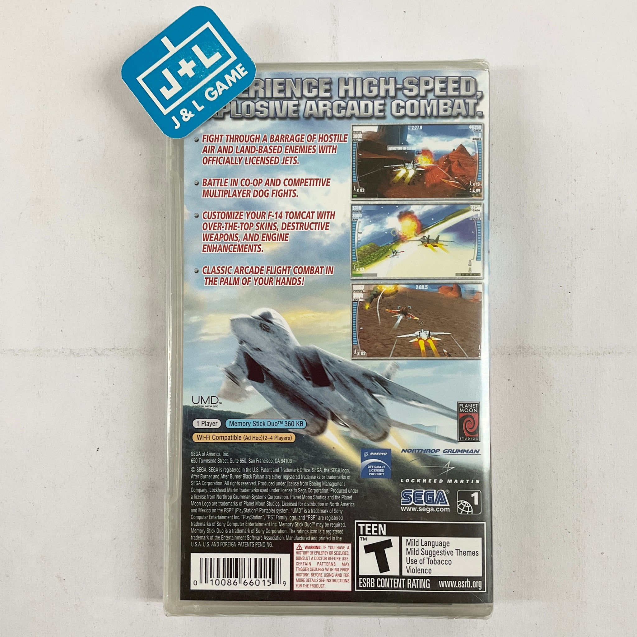 After Burner: Black Falcon - Sony PSP – J&L Video Games New York City