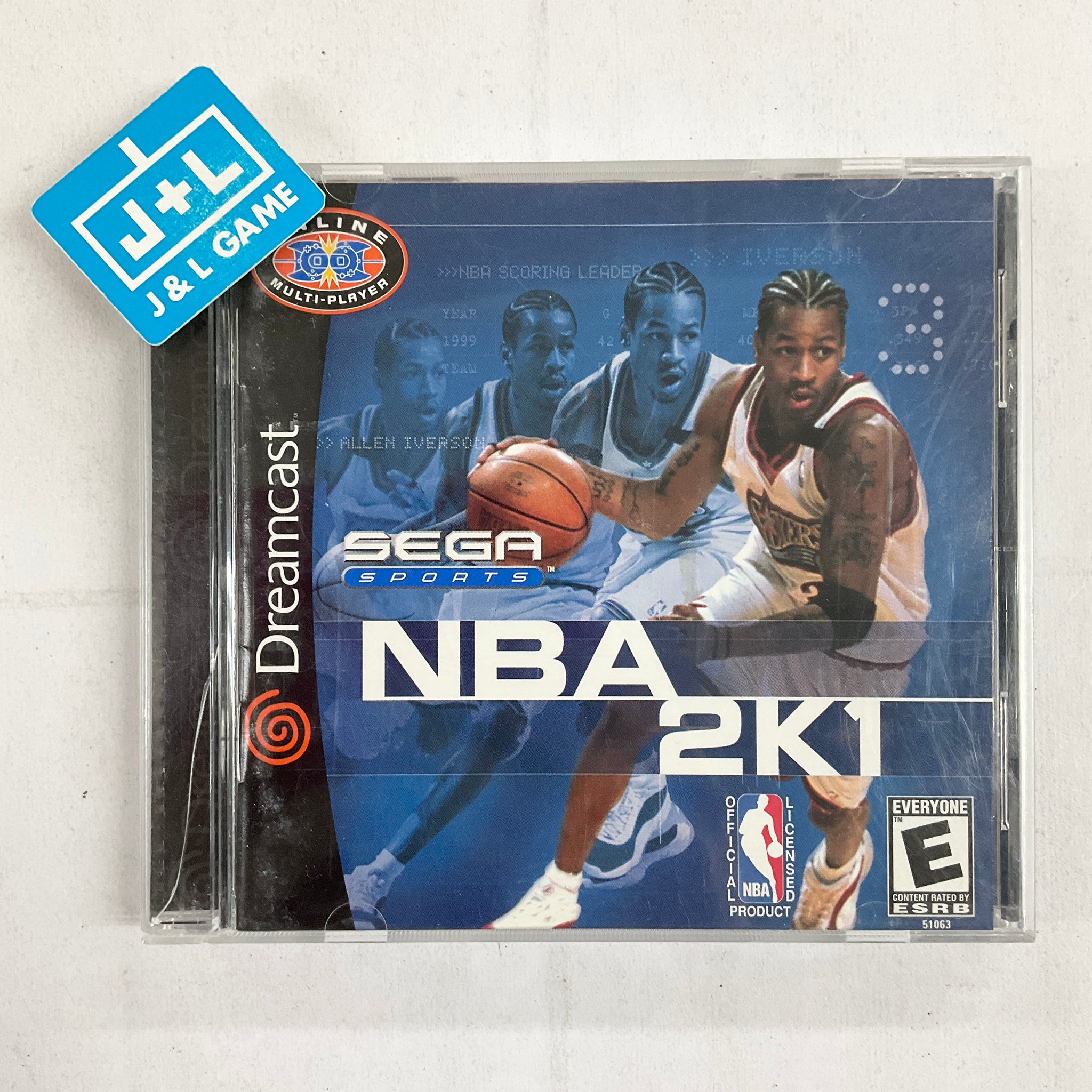 NBA 2K1 - (DC) Dreamcast [Pre-Owned] – J&L Video Games New York City