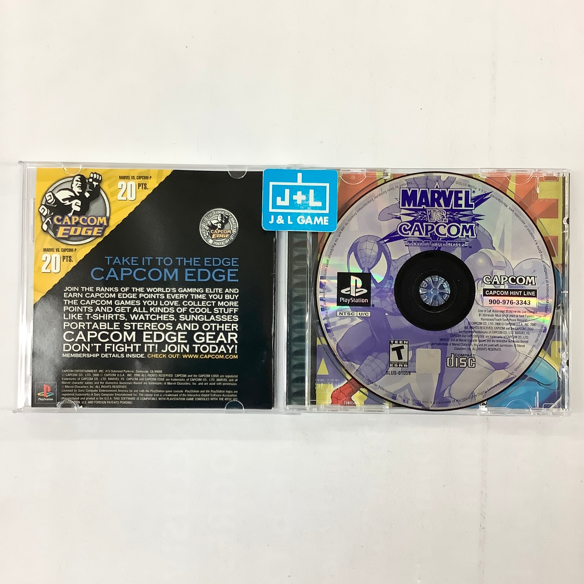 Marvel vs. Capcom: Clash of Super Heroes - (PS1) PlayStation 1 [Pre-Owned] Video Games Capcom   