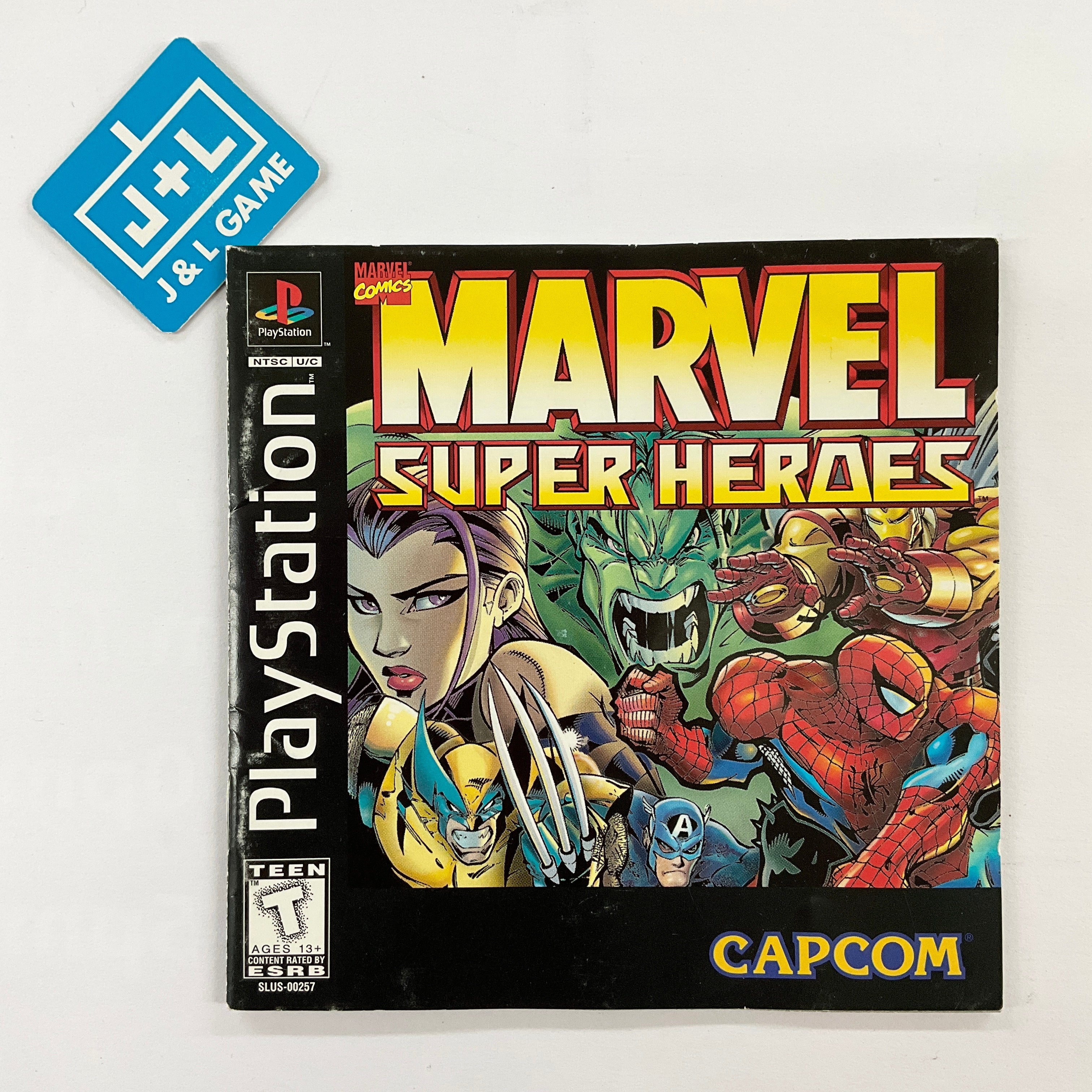 Marvel Super Heroes For Playstation 1 offers