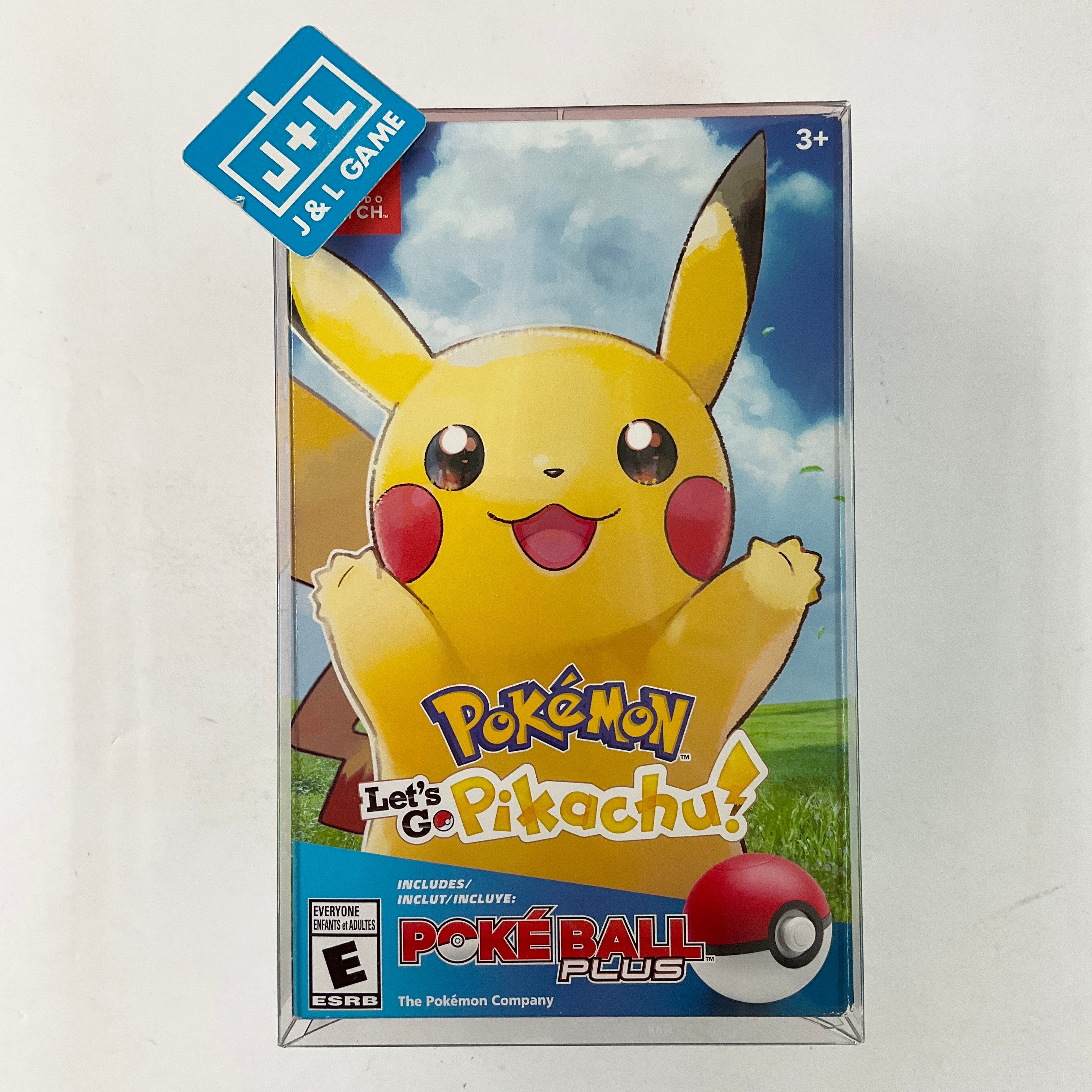 Pokémon: Let’s Go, Pikachu! + Poké Ball Plus Pack - (NSW) Nintendo Switch Video Games Nintendo   