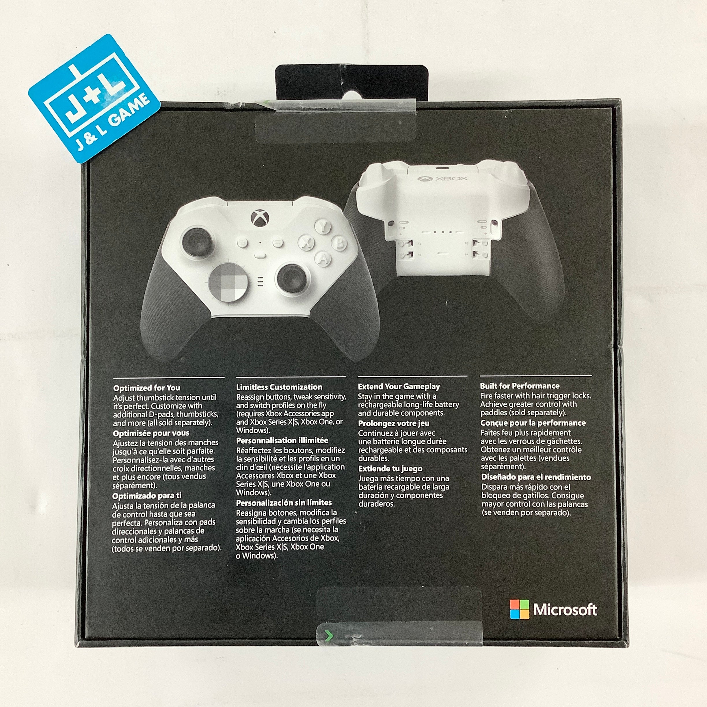 Xbox Elite Wireless Controller shops Series 2 – Core (White)nn *free shipping*