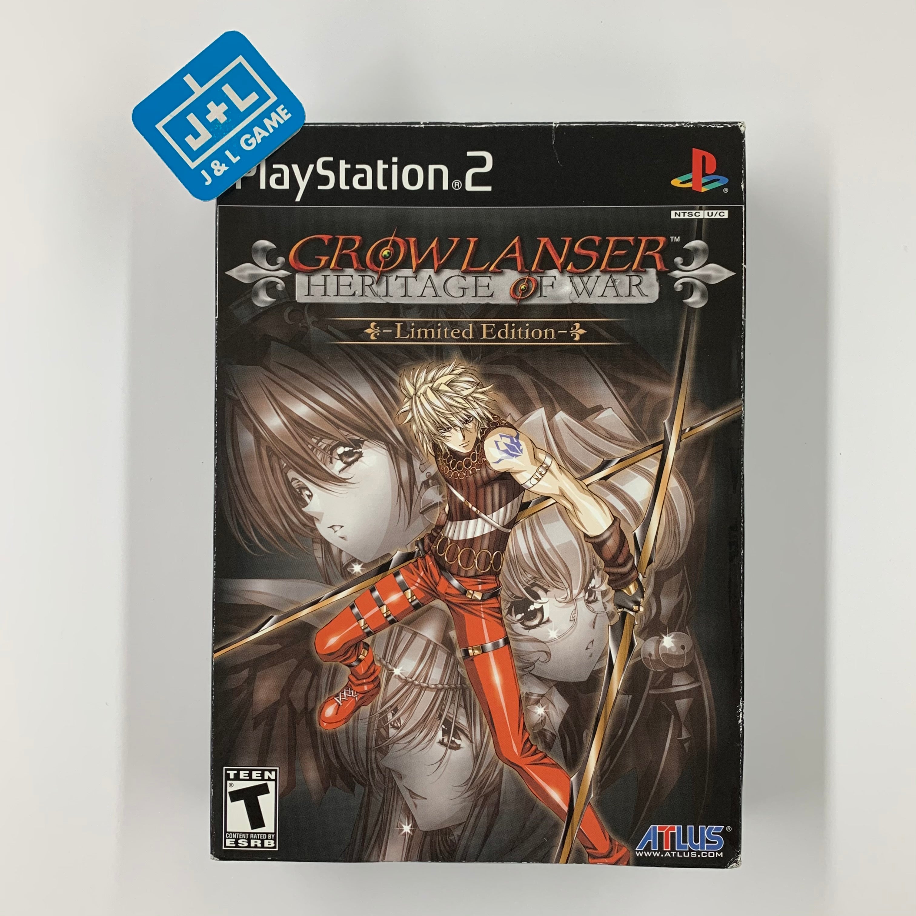 Growlanser: Heritage of War Limited Edition - (PS2) PlayStation 2  [Pre-Owned]