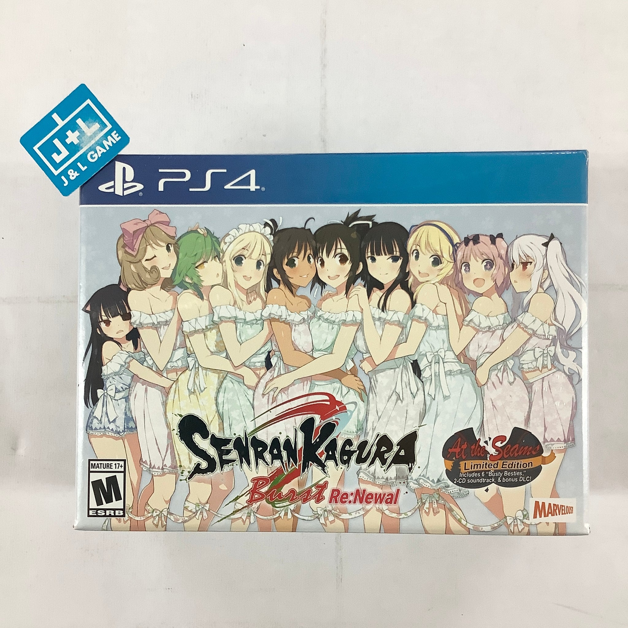 Senran Kagura Burst Re:Newal - At the Seames Limited Edition for  PlayStation 4 