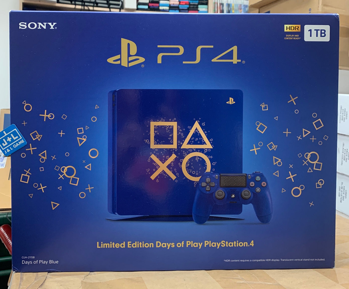 SONY PlayStation 4 Slim 1TB Limited Edition Console (Days of Play Bundle) -  (PS4) PlayStation 4