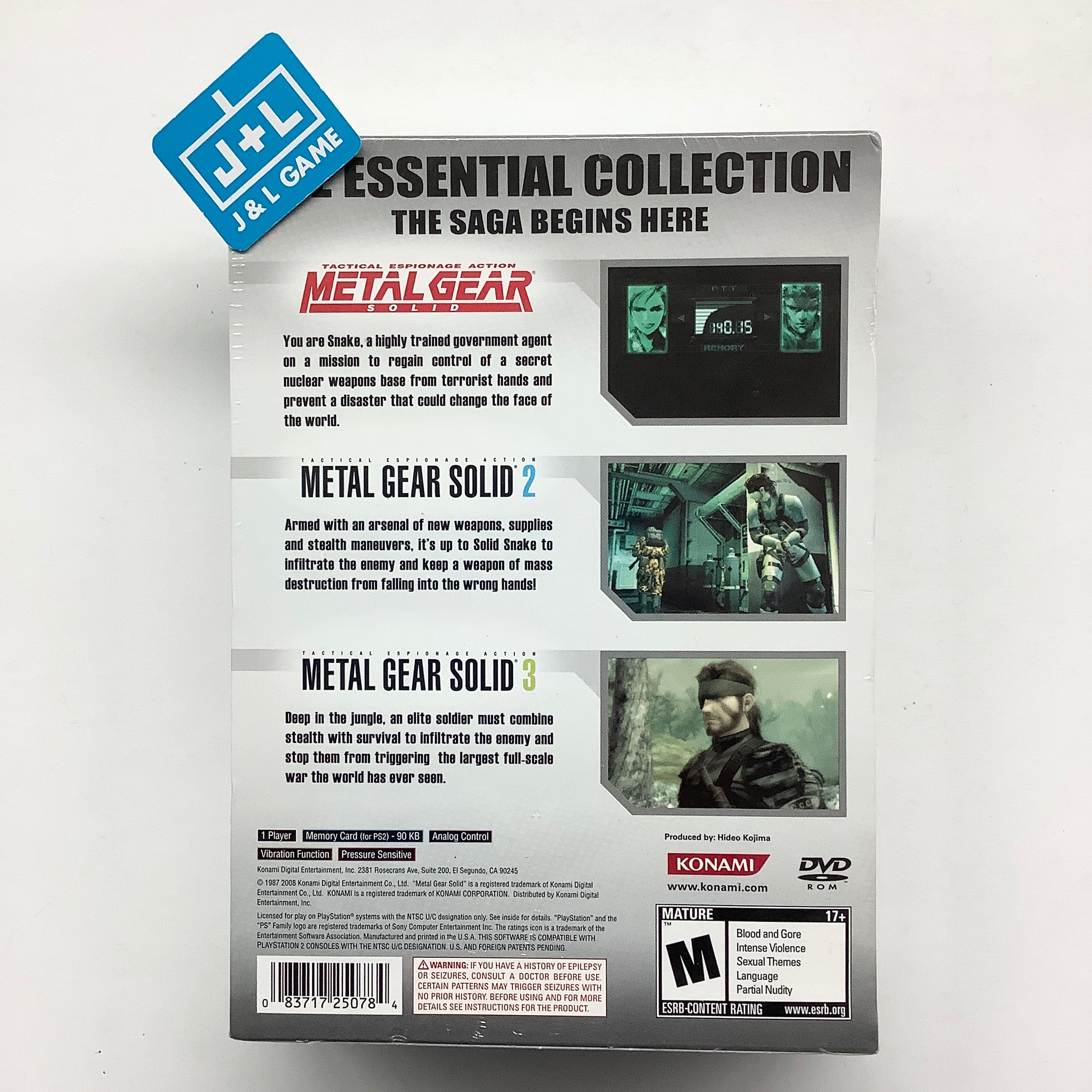 Purchases Metal Gear Solid The Essential