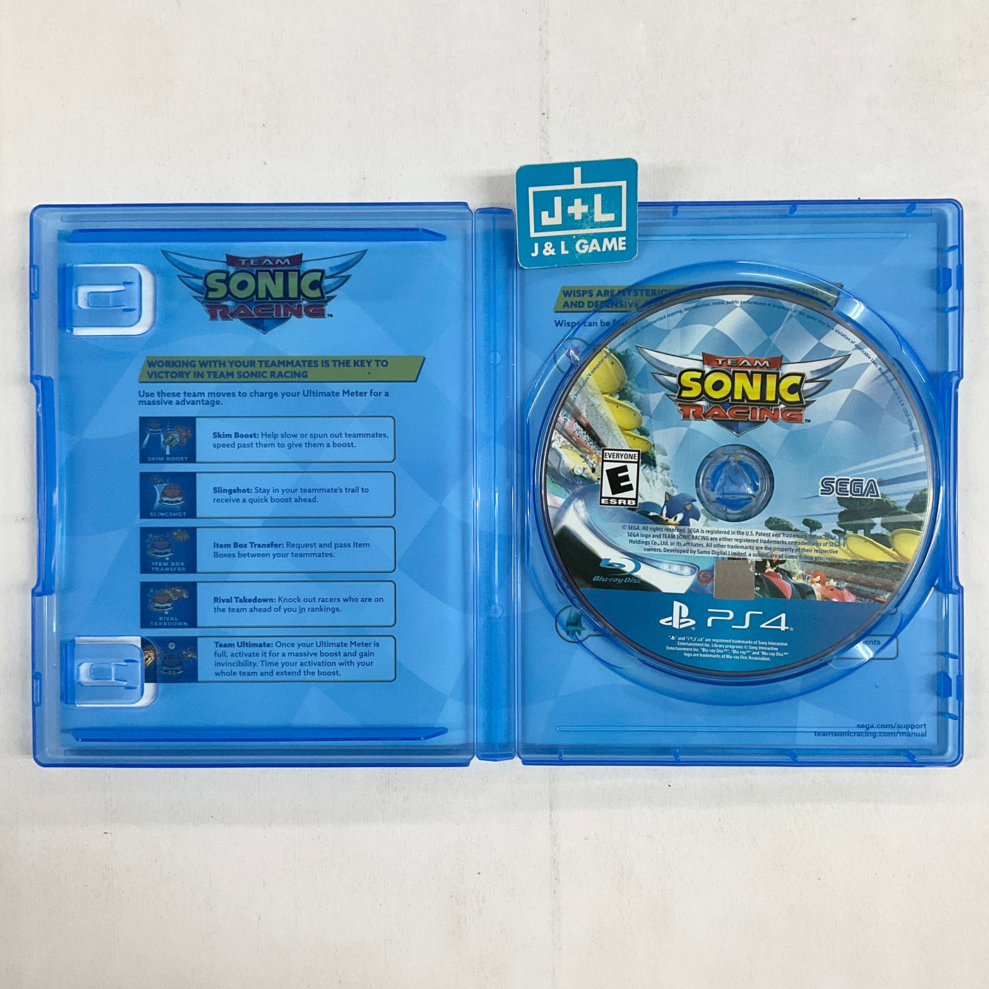 Team Sonic Racing, Sega, PlayStation 4, 010086632392 