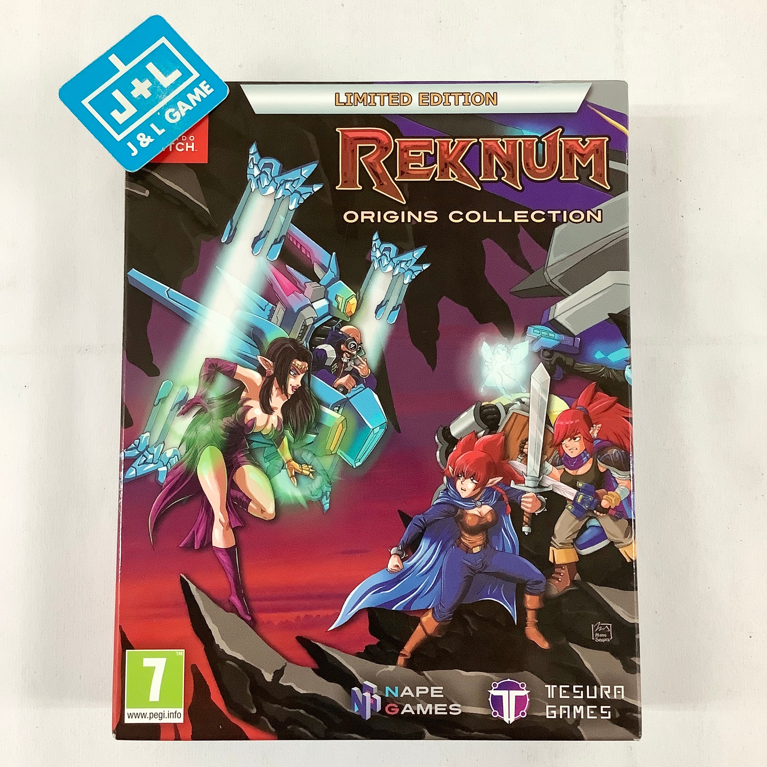 Reknum Origins Collection (Limited Edition) - (NSW) Nintendo Switch [Pre-Owned] (European Import) Video Games Tesura Games   