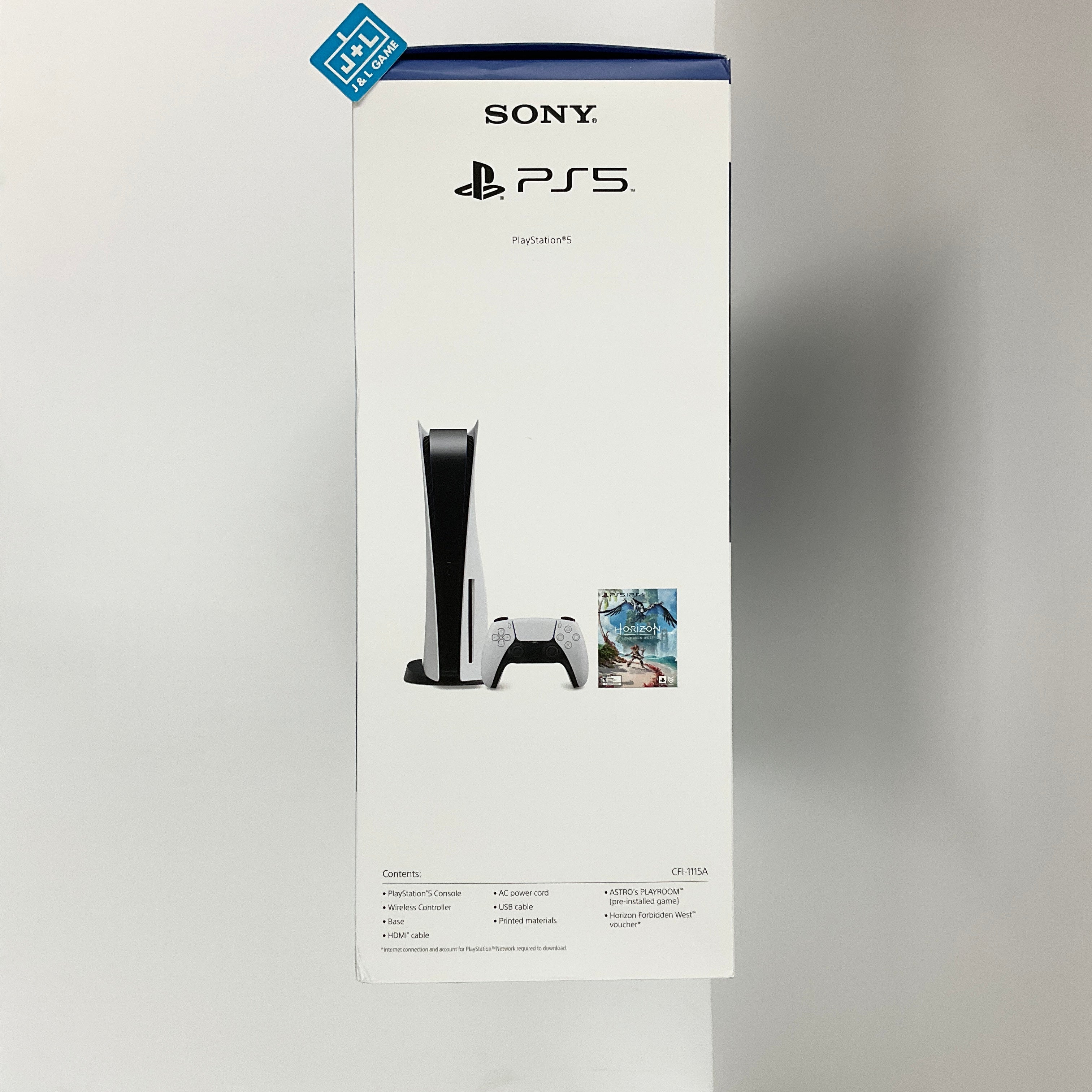 SONY PlayStation 5 Disc Edition Console (Horizon Bundle) (Model CFI-1115A)  - (PS5) PlayStation 5