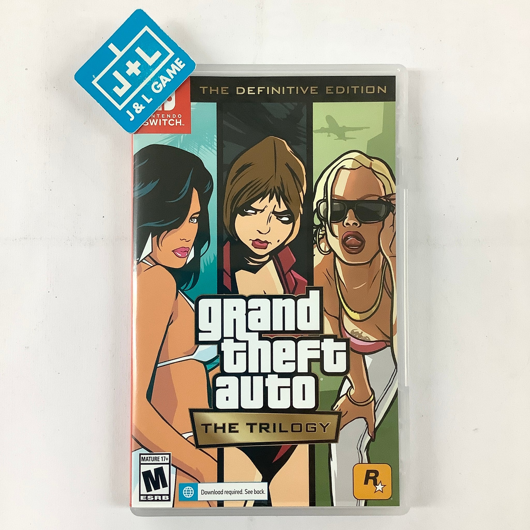 Grand Theft Auto: The Trilogy – The Definitive Edition - Nintendo Switch -  Trilogy Games