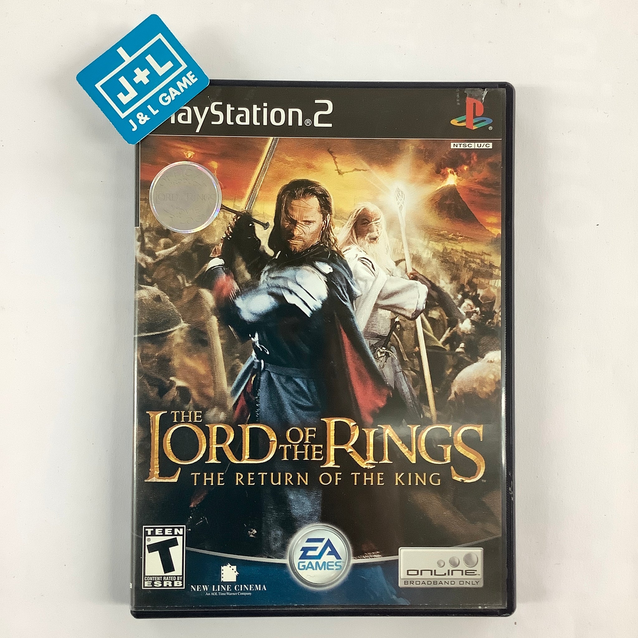 Copy of Lord of the Rings: The Return of the King (PS2 w/ MANUAL