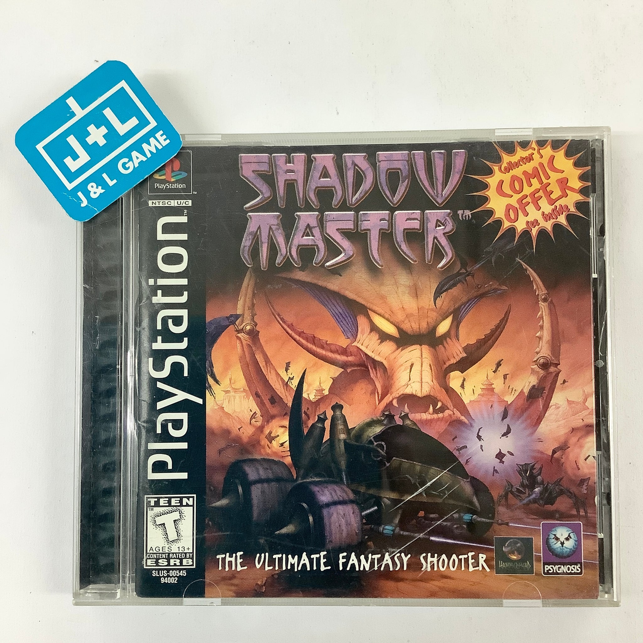 Shadow Master - (PS1) PlayStation 1 [Pre-Owned] – J&L Video Games