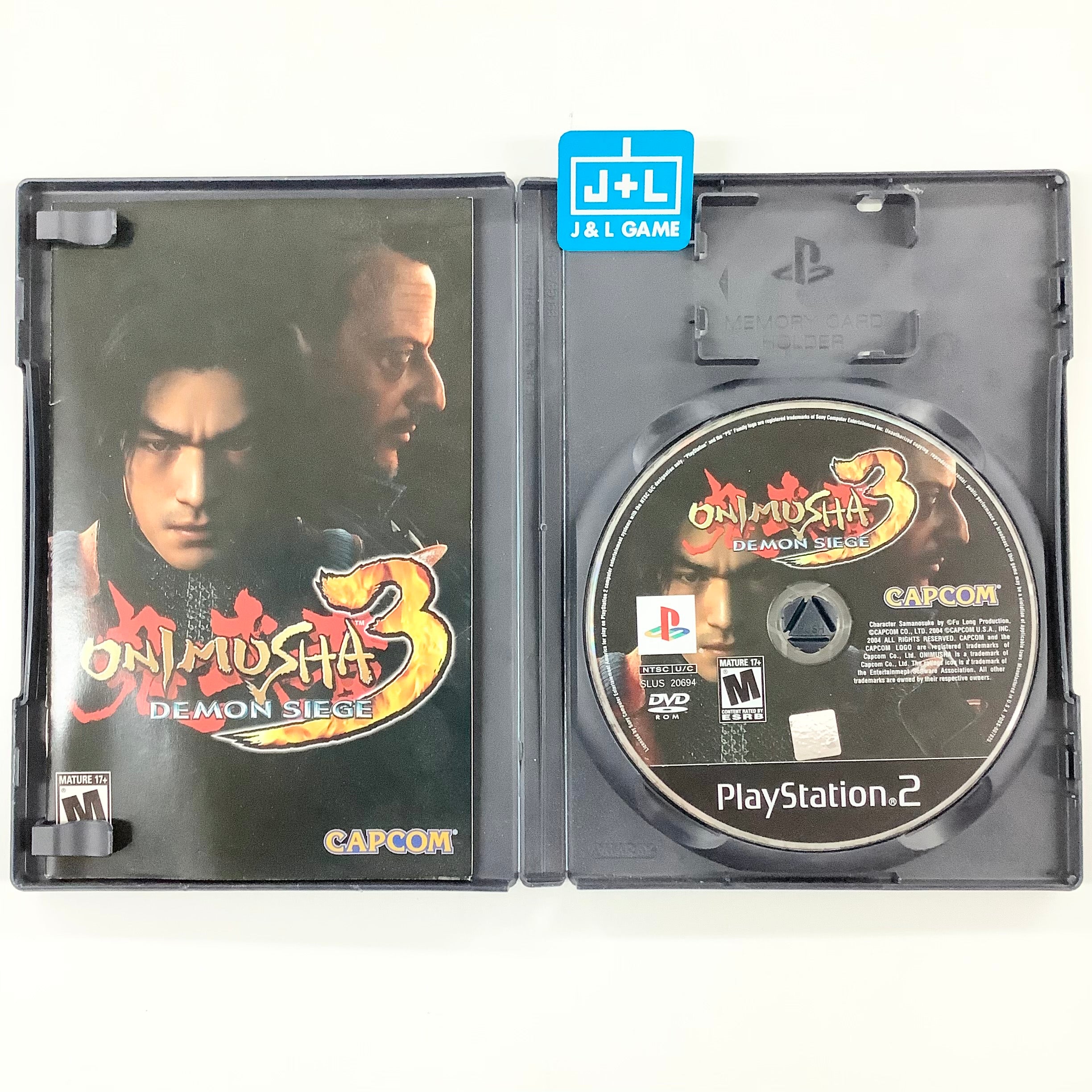 Onimusha 3: Demon Siege - (PS2) PlayStation 2 [Pre-Owned]