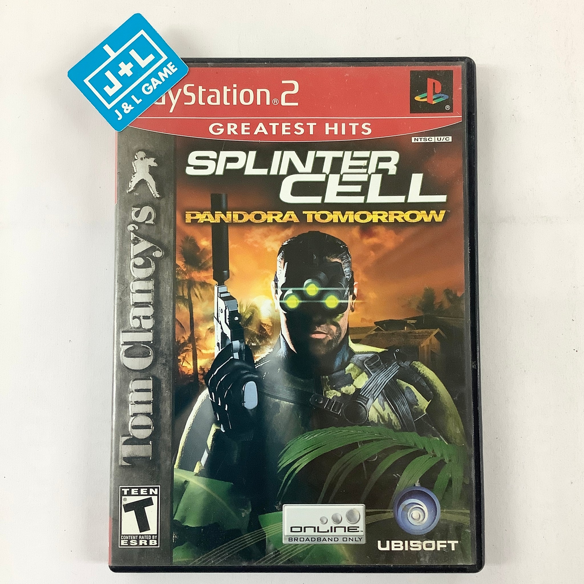 Tom Clancy's Splinter Cell Pandora Tomorrow Sony Playstation 2 Ps2