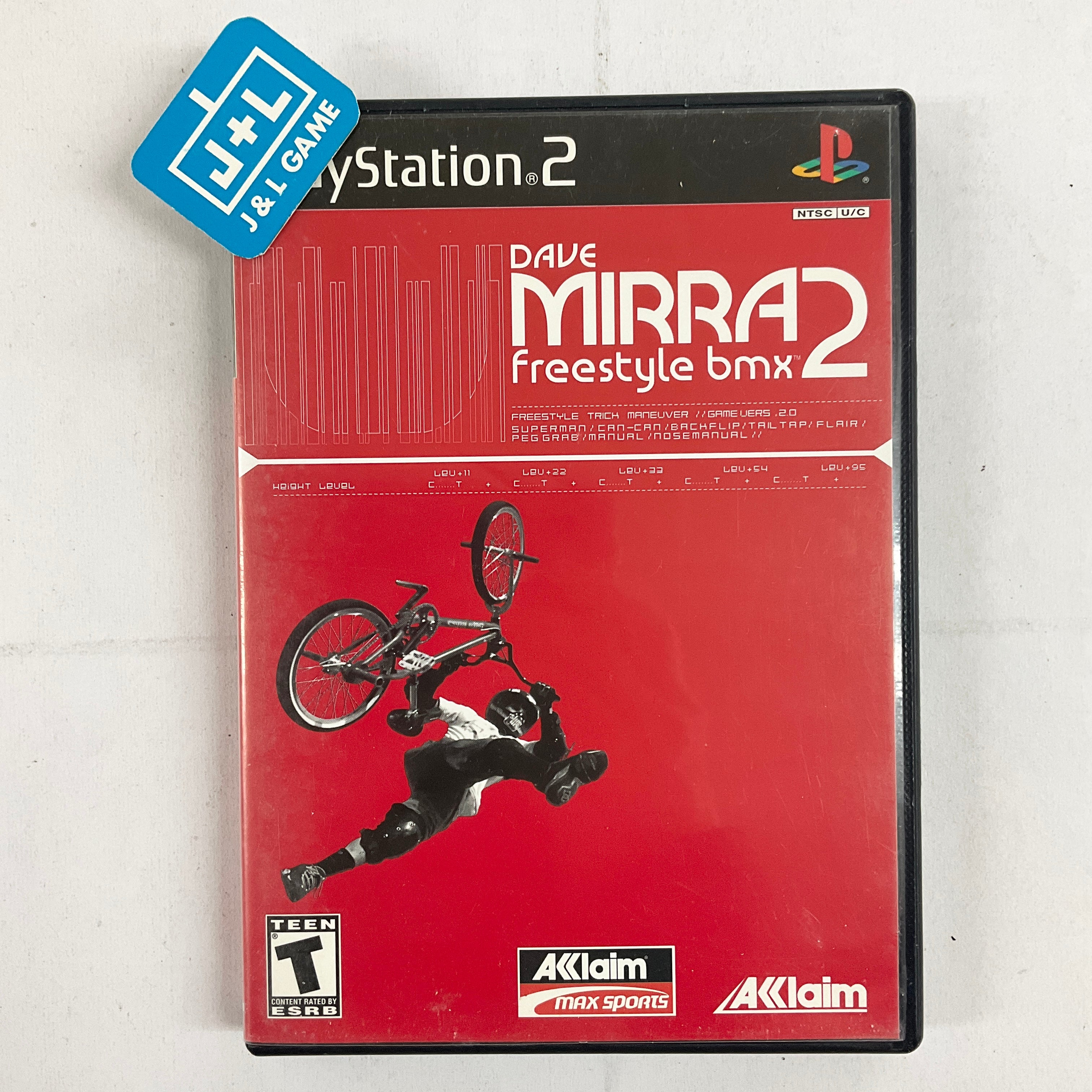 Dave mirra freestyle bmx 2 clearance ps2