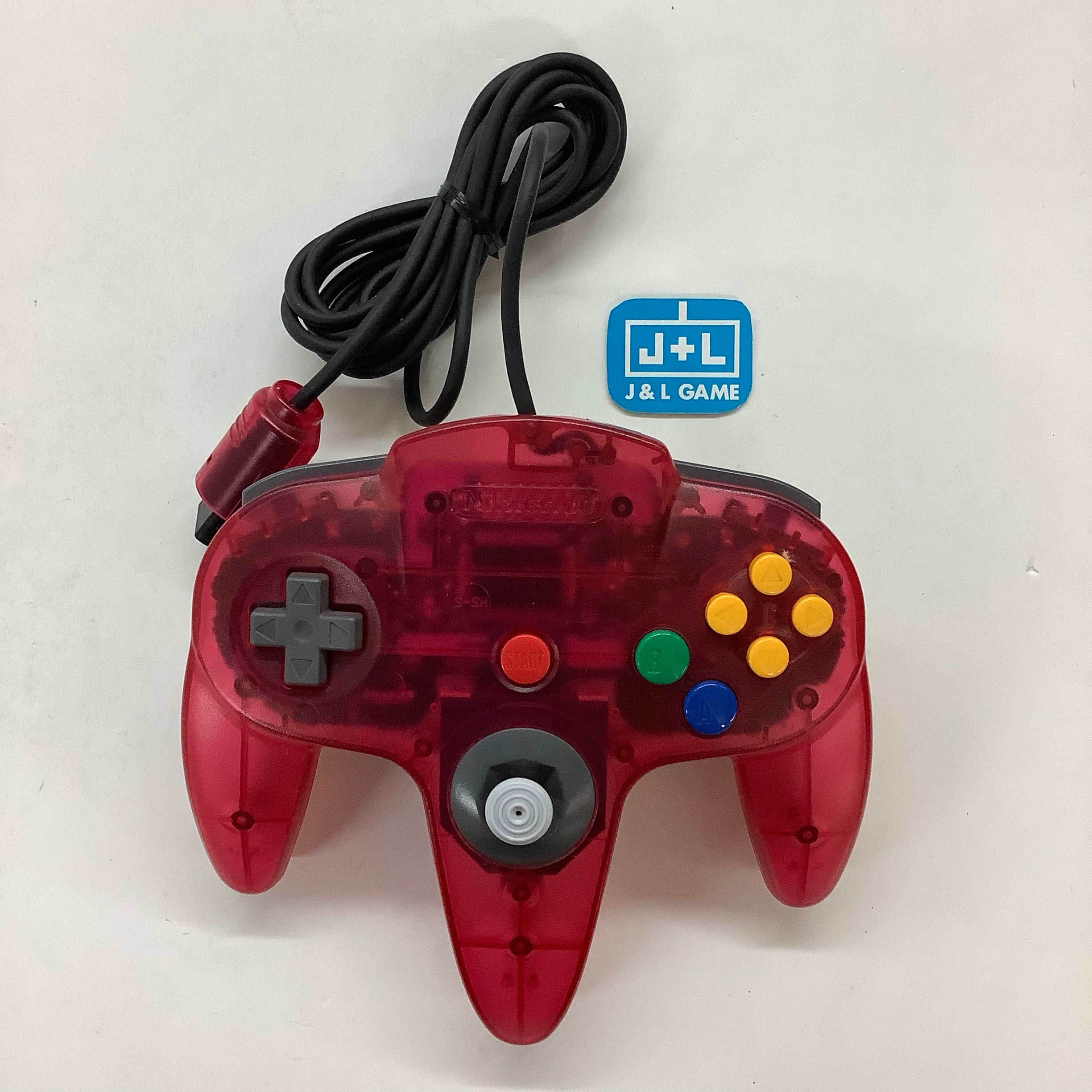 Nintendo 64 online clear red