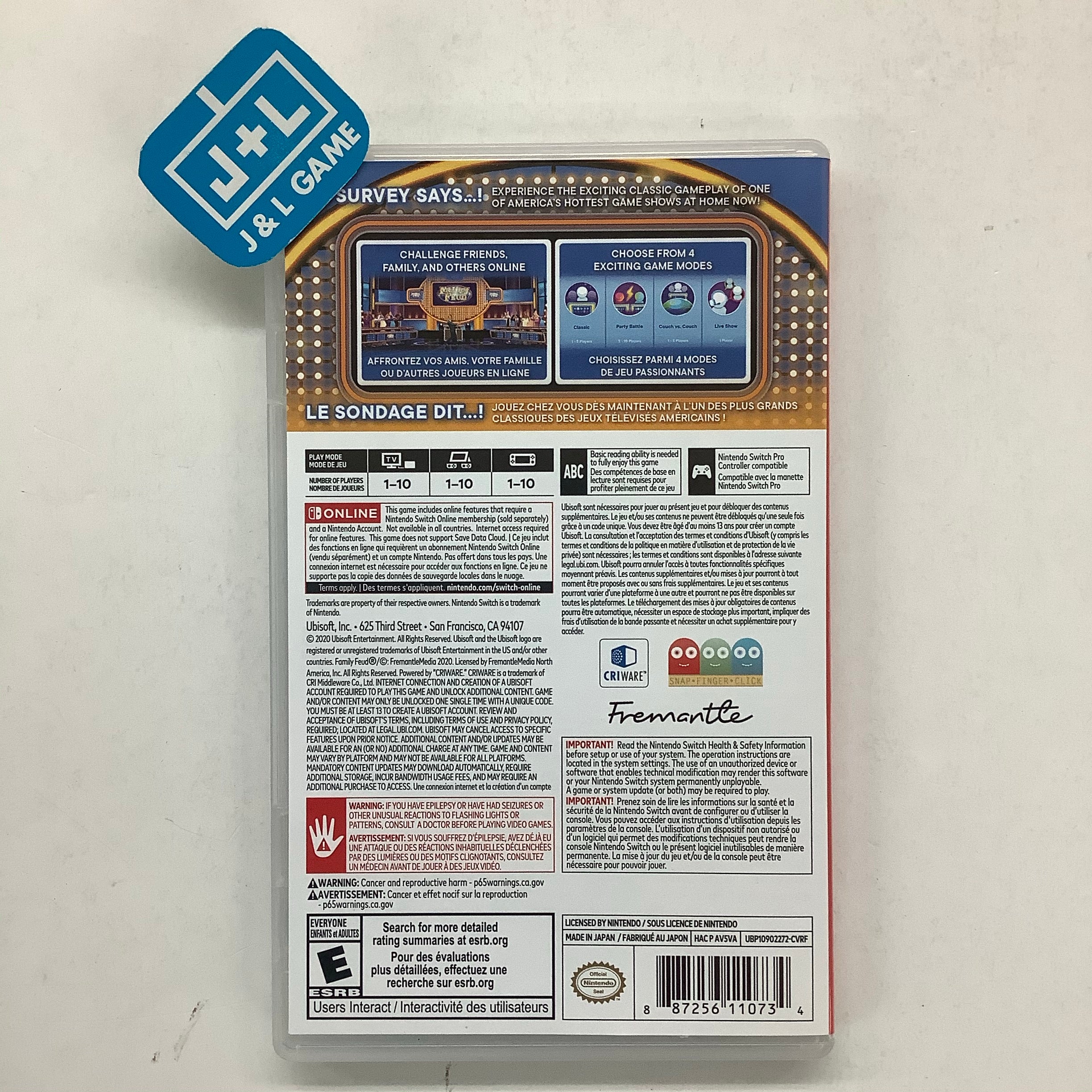 Family Feud - (NSW) Nintendo Switch [Pre-Owned] Video Games Ubisoft   