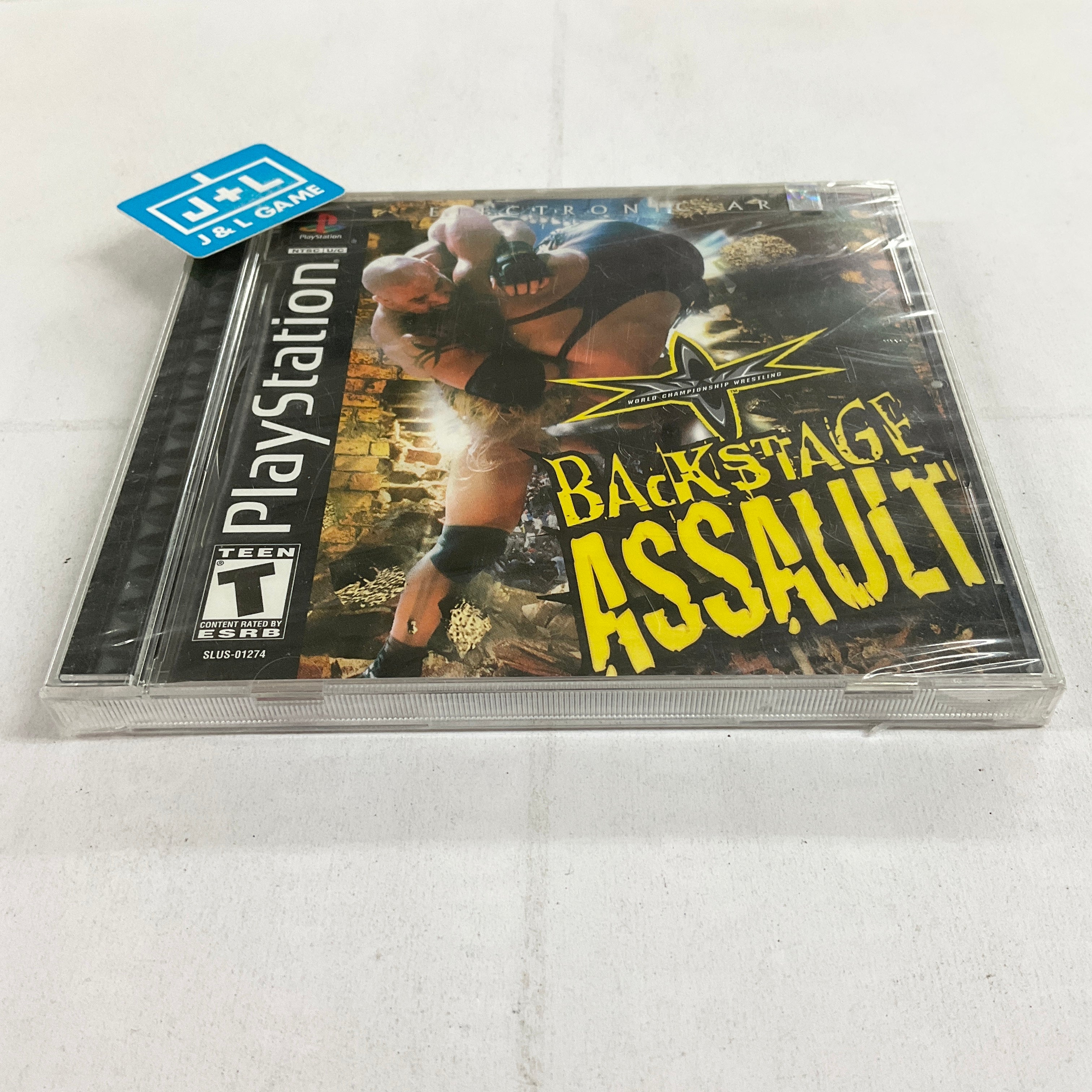 WCW Backstage Assault - (PS1) Playstation 1 Video Games Electronic Arts   