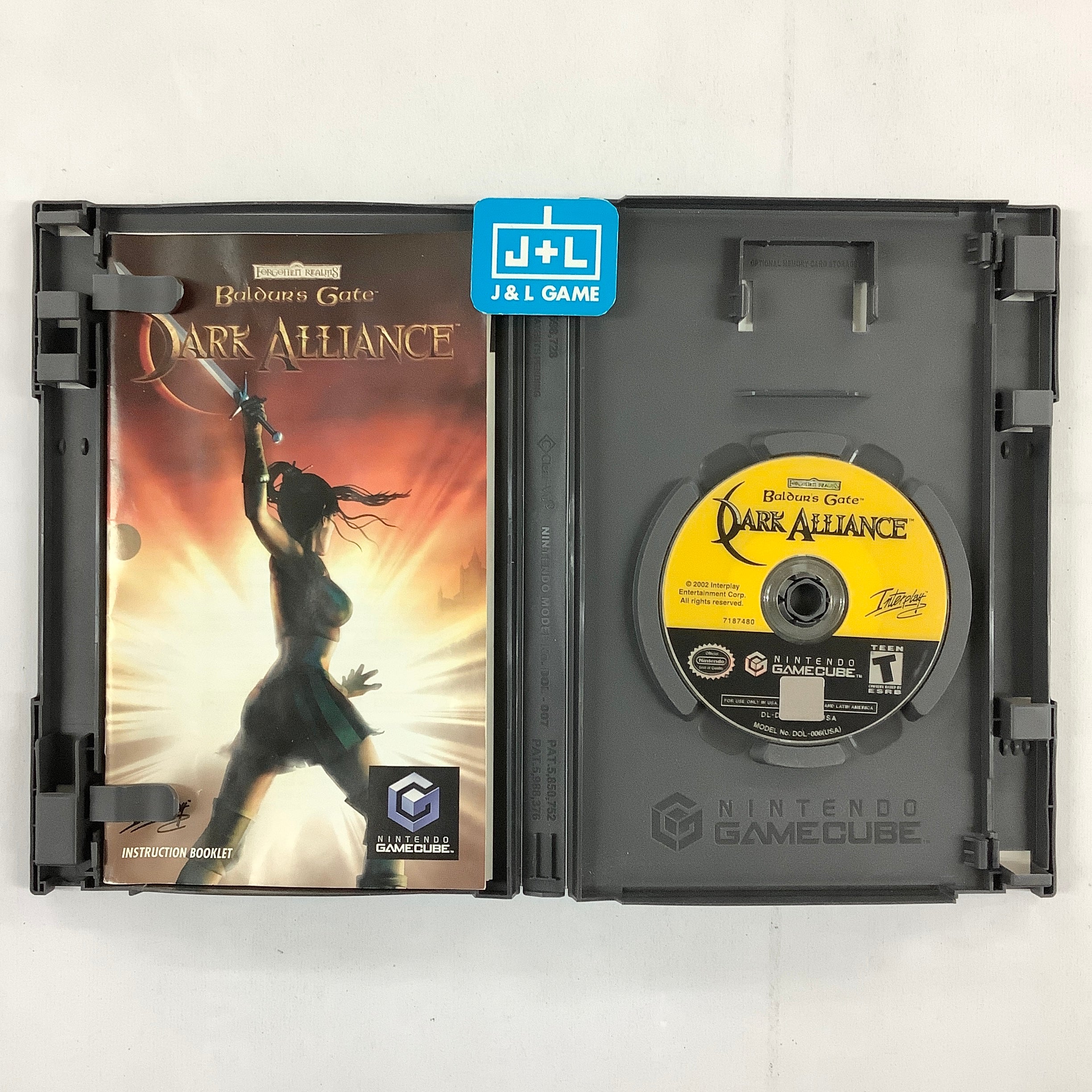 Baldur's Gate Dark Alliance on sale for Nintendo GameCube Complete