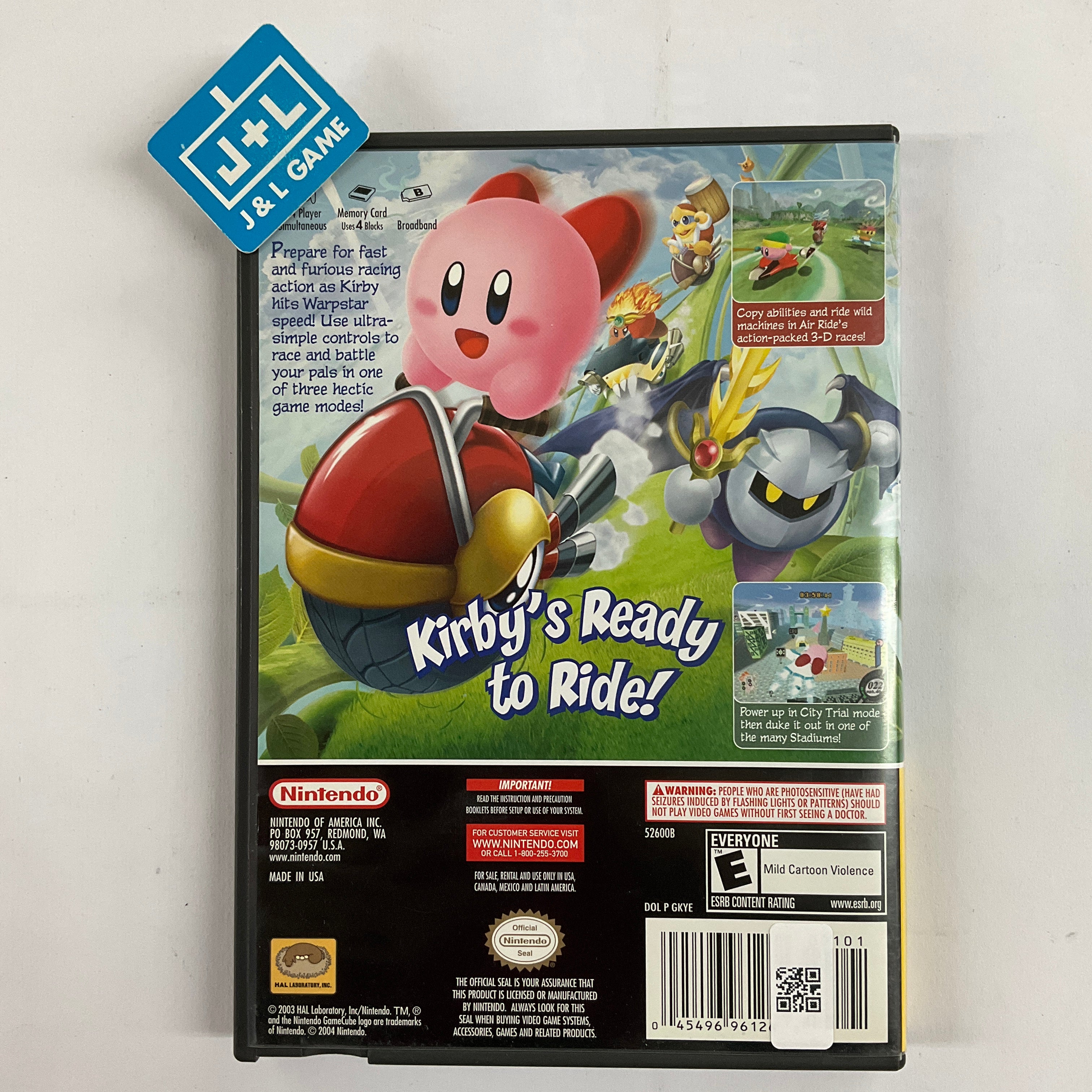 Kirby Air popular Ride for Nintendo GameCube