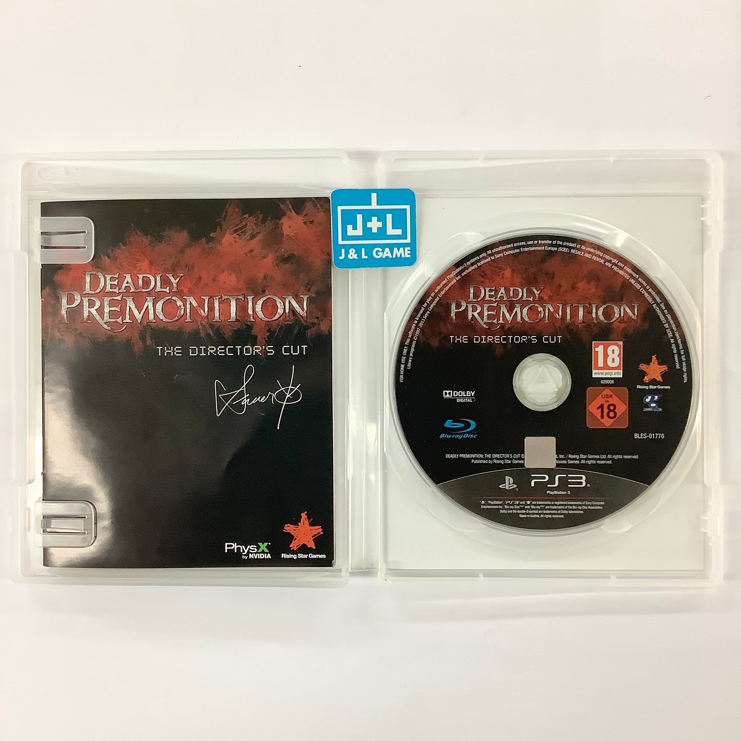 Deadly Premonition: The Director's Cut - (PS3) PlayStation 3 [Pre-Owned]  (European Import)