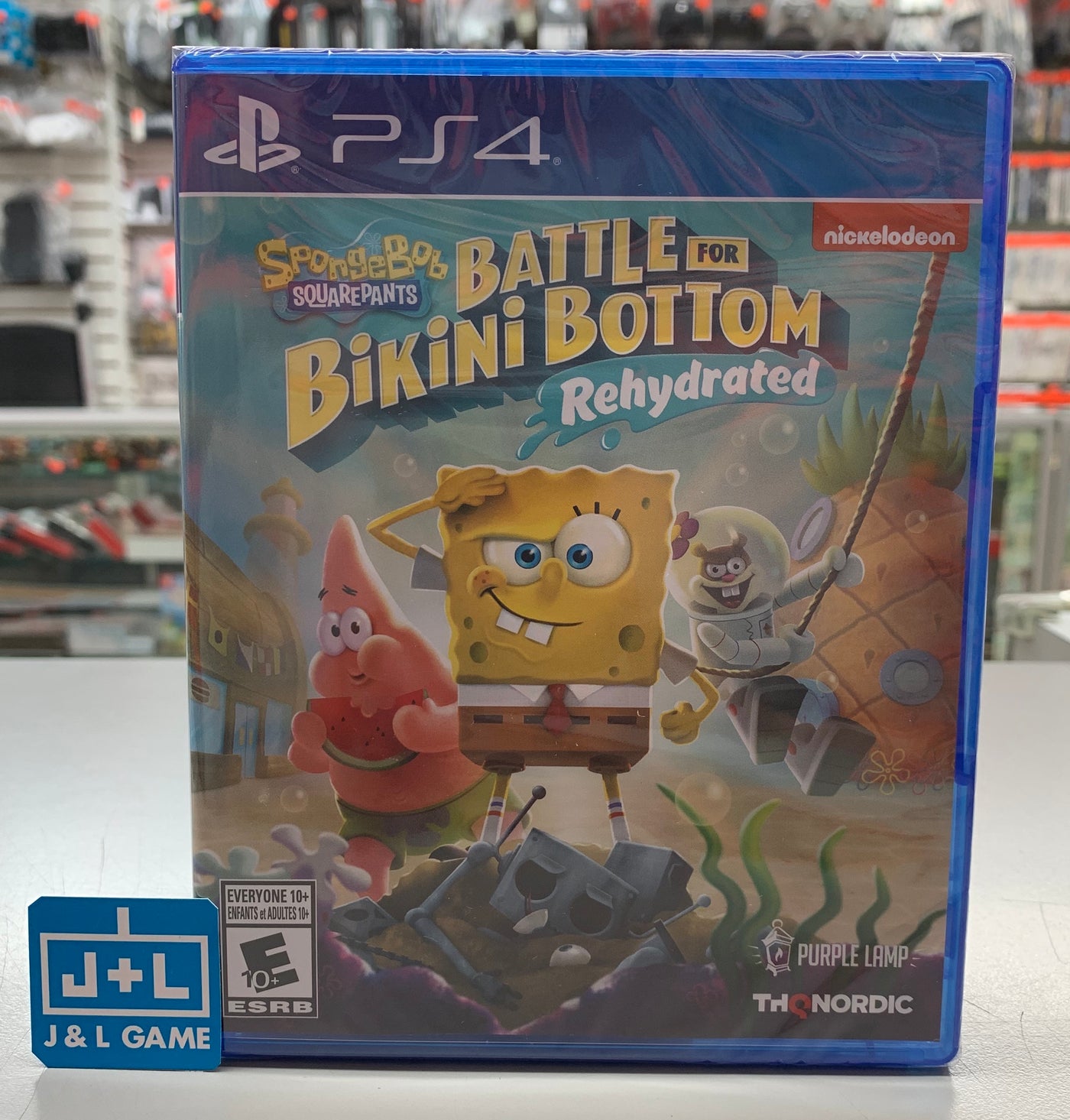 Spongebob Squarepants: Battle for PlaySta - Bikini Rehydrated Game Bottom - J&L 