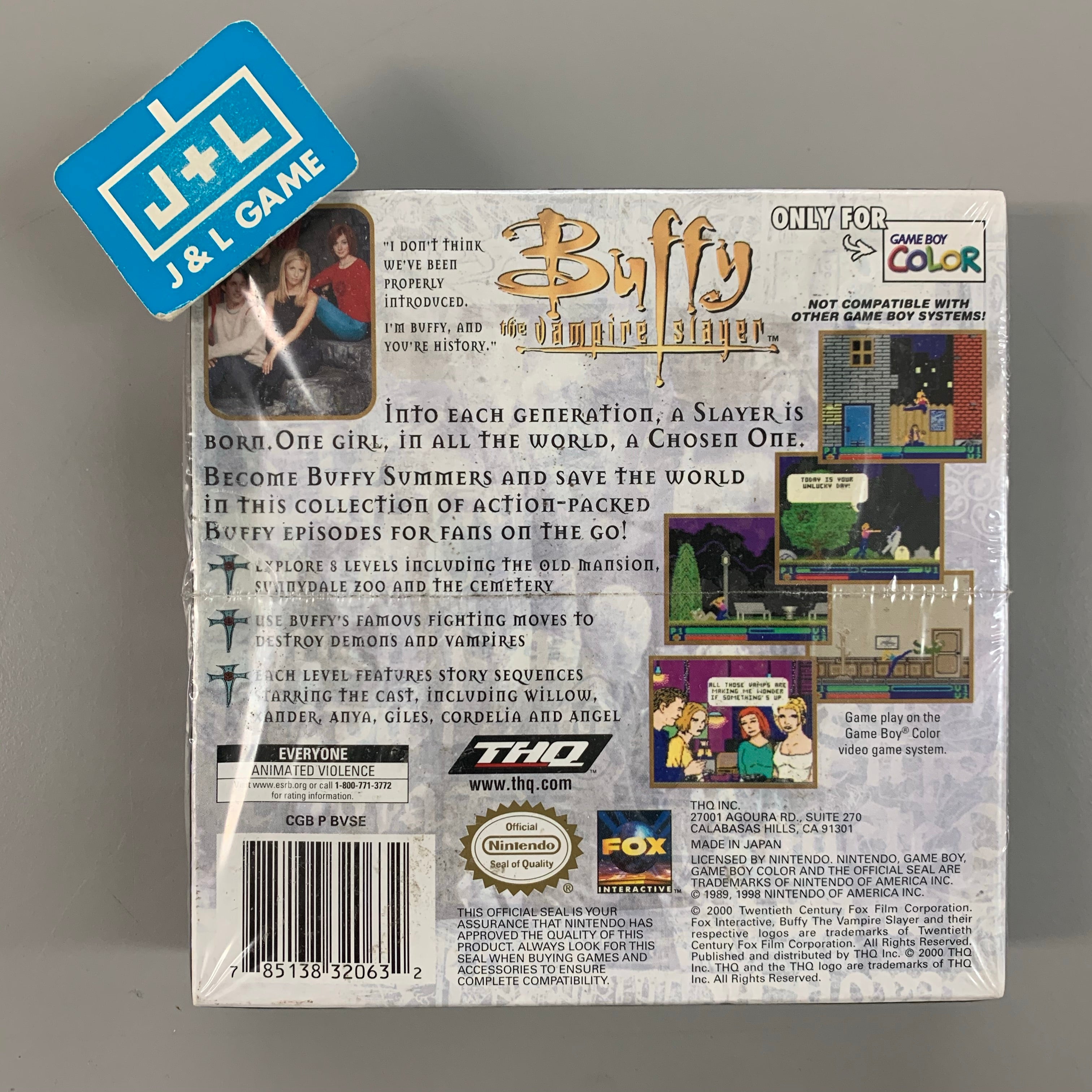 Buffy the Vampire Slayer popular for Nintendo Gameboy Color