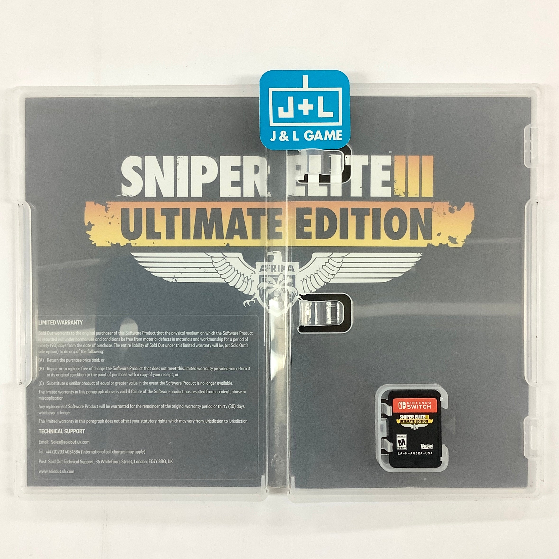 Sniper Elite 3 Ultimate Edition - (NSW) Nintendo Switch [Pre-Owned] Video Games U&I Entertainment   