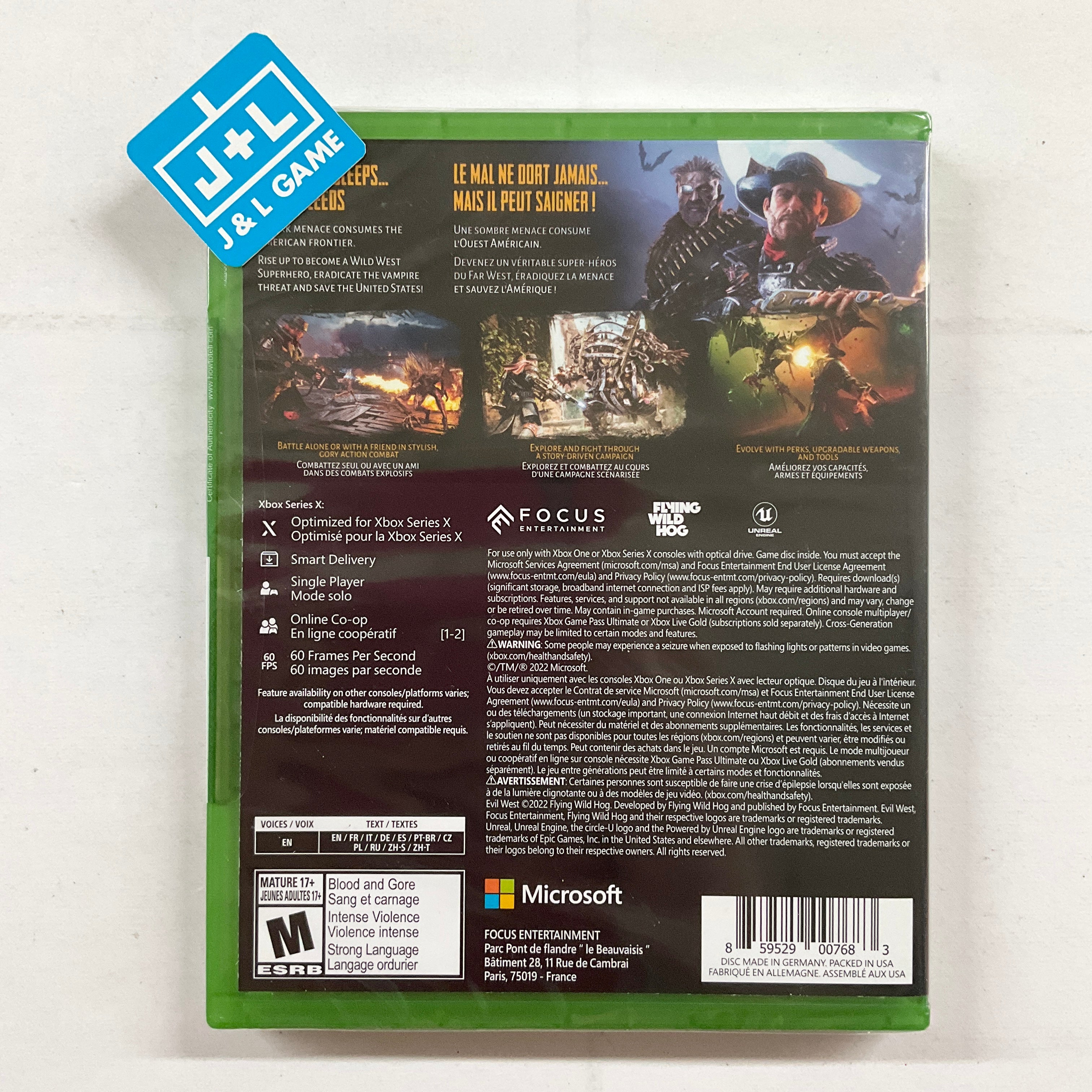 Evil West - (XSX) Xbox Series X Video Games Focus Home Interactive   